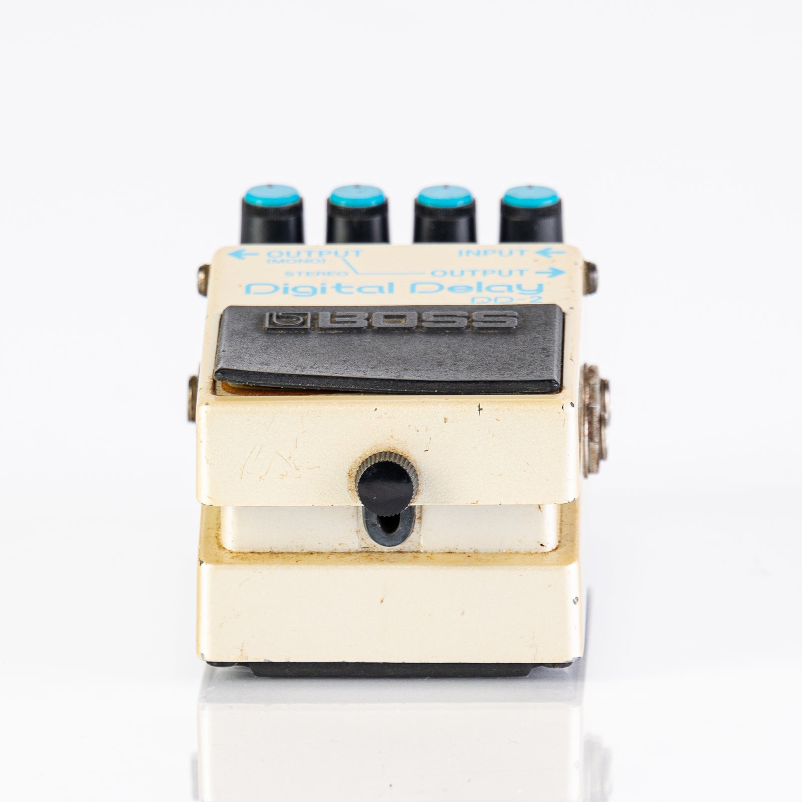 USED 1984 Boss DD-2 Digital Delay Blue Label Guitar Pedal