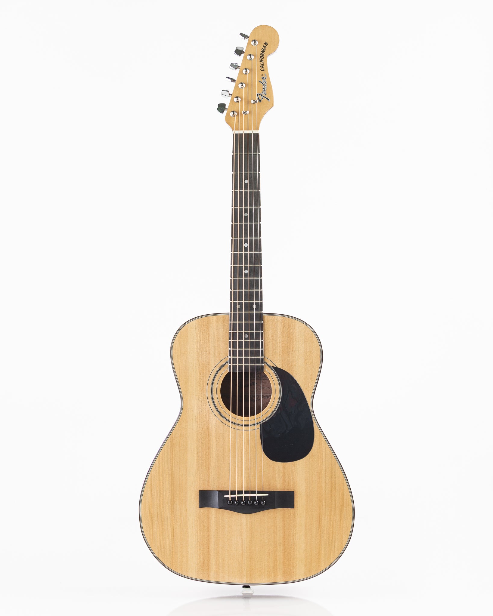 USED 1985 Serial #1 Fender Californian 3/4 Sized Acoustic Guitar - Natural with Fender Promo Kit and Gig Bag