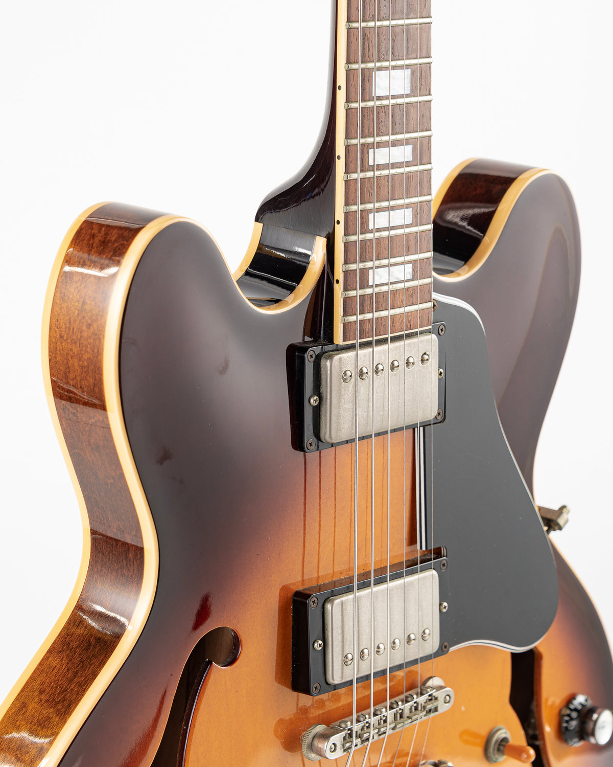 USED 1989 Greco SA-700 ES-335 Style Electric Guitar - Tobacco Sunburst with Hardshell Case