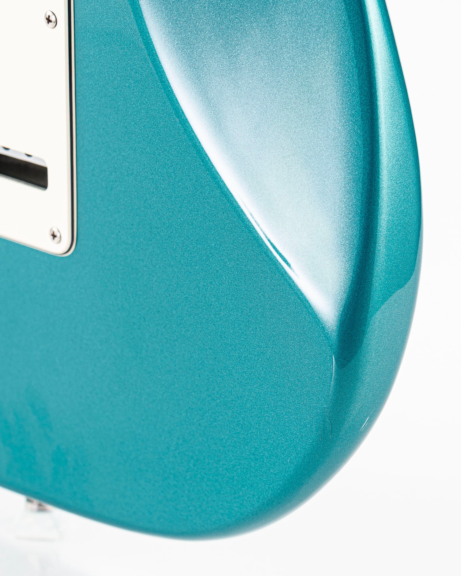 USED 1995 Fender American Standard Limited Edition Stratocaster Electric Guitar - Ocean Turquoise with Matching Headstock