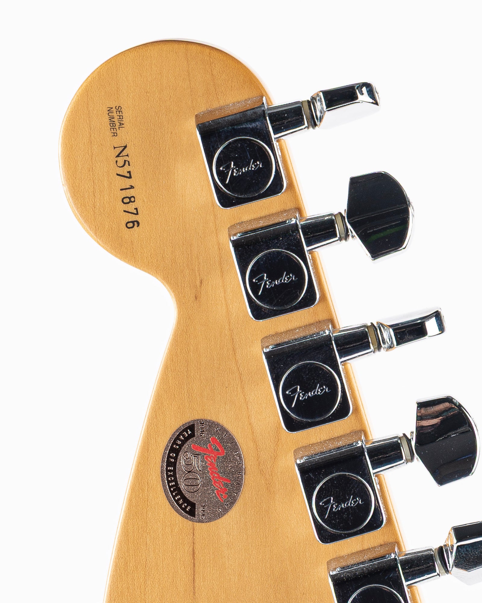 USED 1995 Fender American Standard Limited Edition Stratocaster Electric Guitar - Ocean Turquoise with Matching Headstock