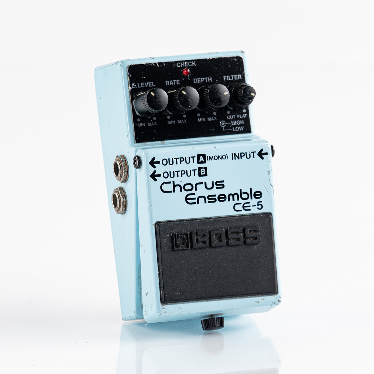 USED 1996 Boss CE-5 Chorus Ensemble Pedal - Pink Label