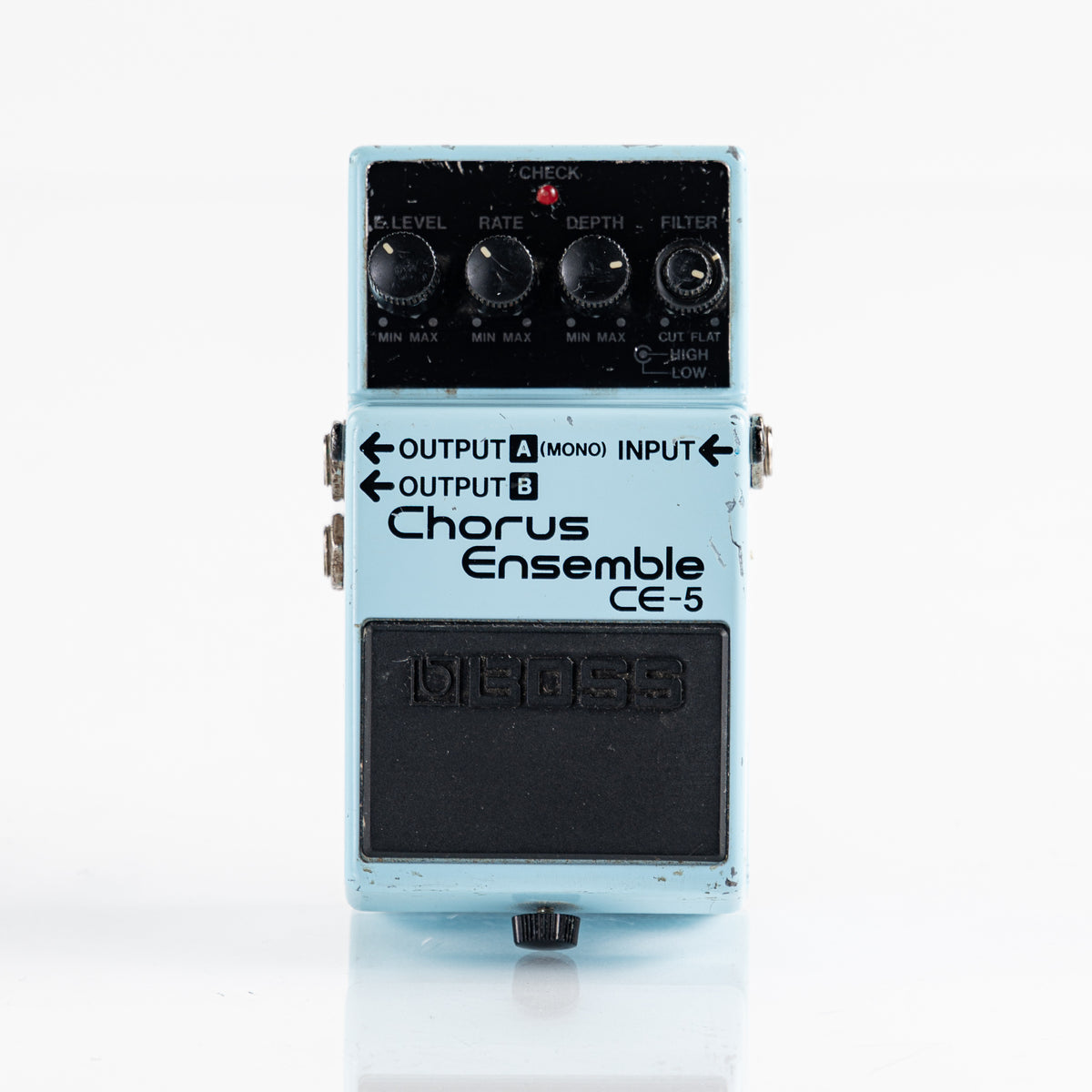 USED 1996 Boss CE-5 Chorus Ensemble Pedal - Pink Label