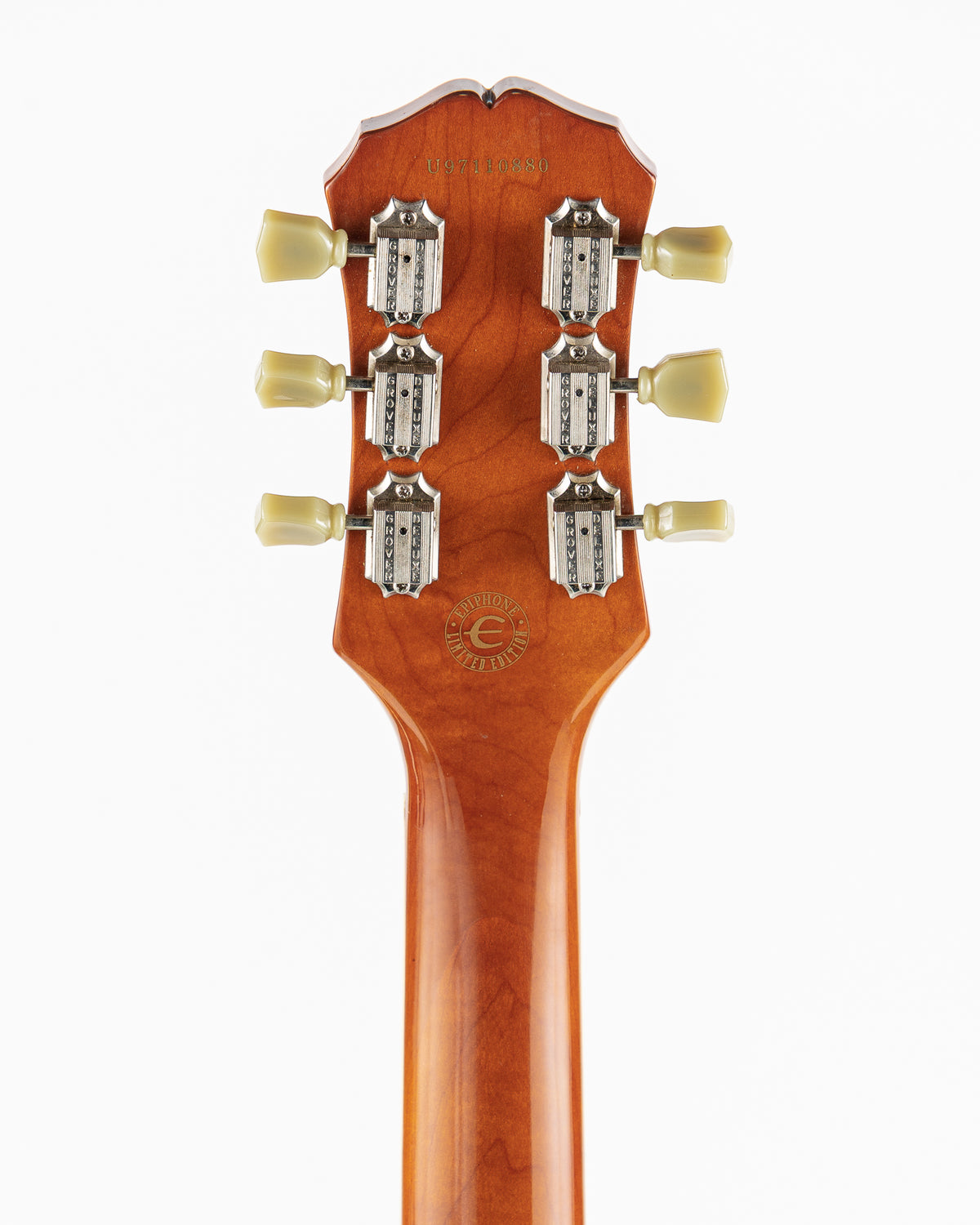USED 1997 MIK Epiphone Les Paul Standard Limited Edition with Vibrato Electric Guitar - Amber Burst