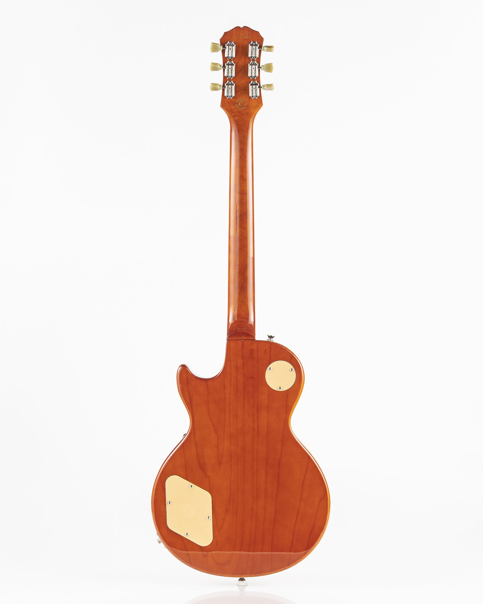 USED 1997 MIK Epiphone Les Paul Standard Limited Edition with Vibrato Electric Guitar - Amber Burst