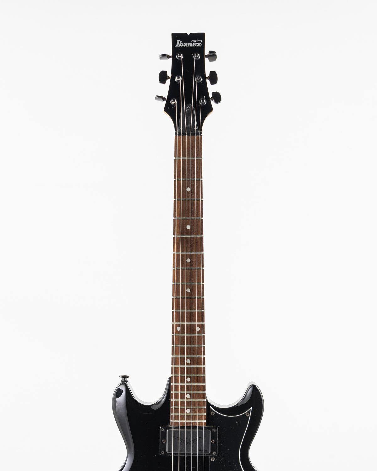 USED 2000's Ibanez GAX30 Gio Electric Guitar - Black Night