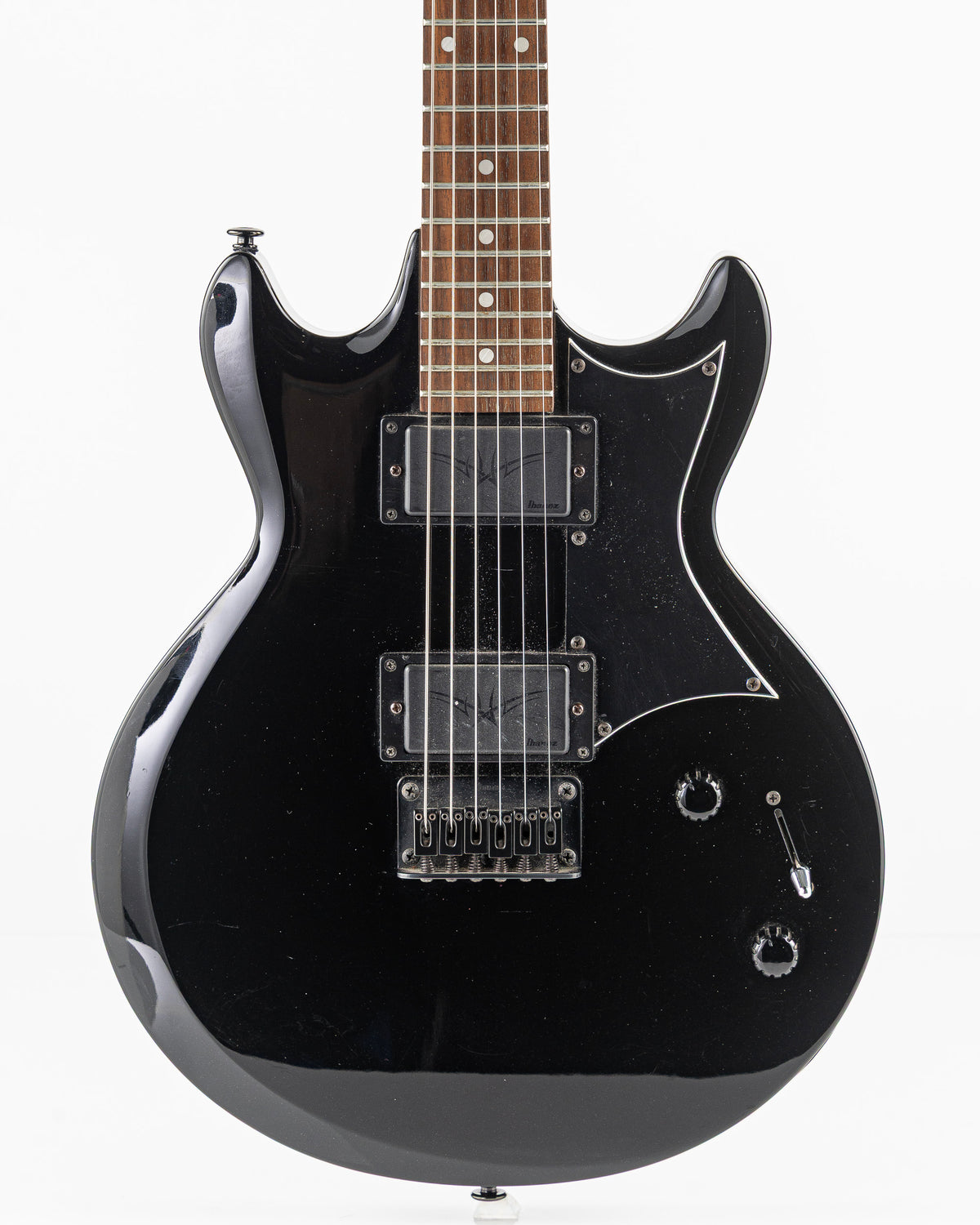 USED 2000's Ibanez GAX30 Gio Electric Guitar - Black Night
