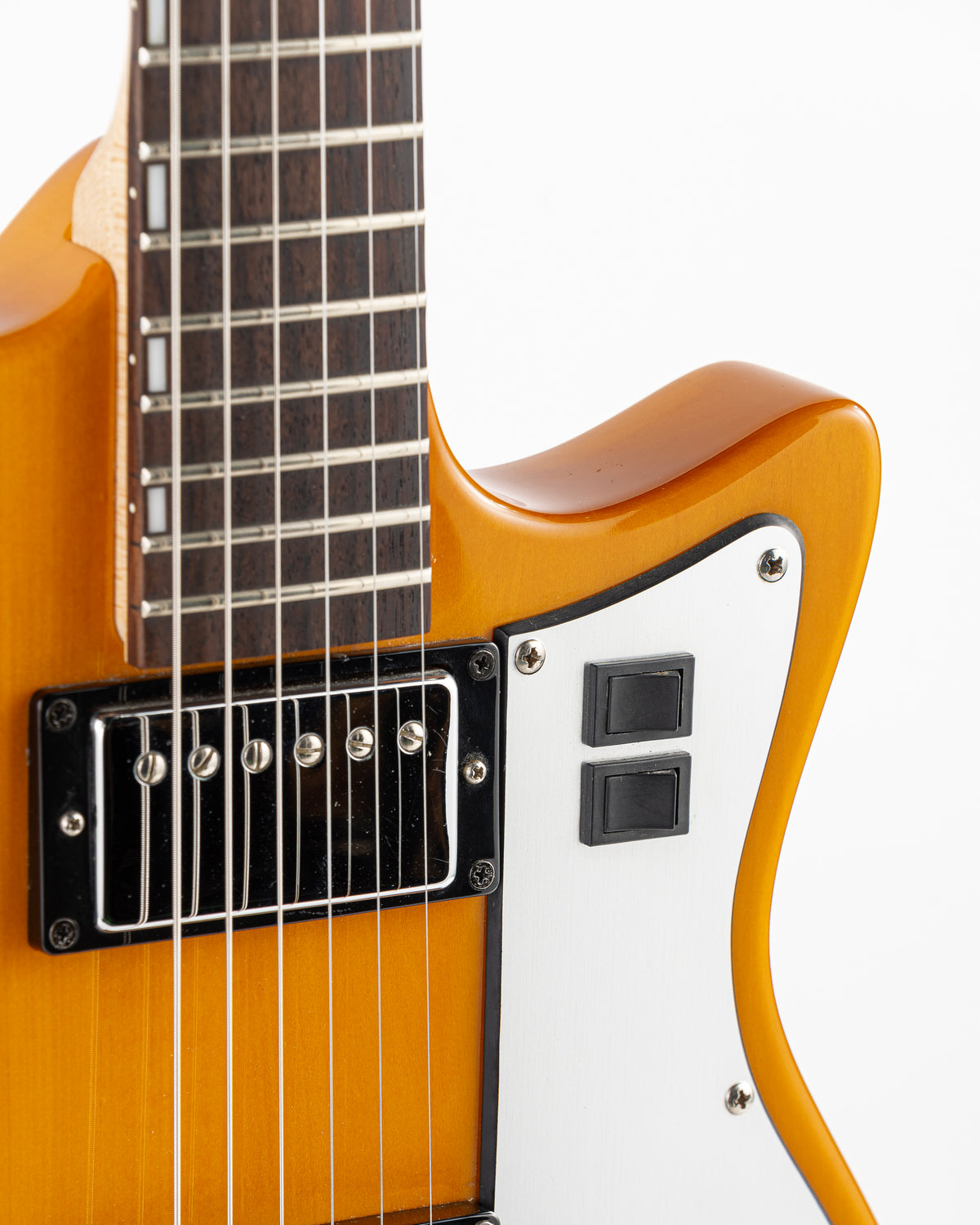 USED 2003 Ibanez JTK1 Jet King Electric Guitar - Butterscotch Transparent