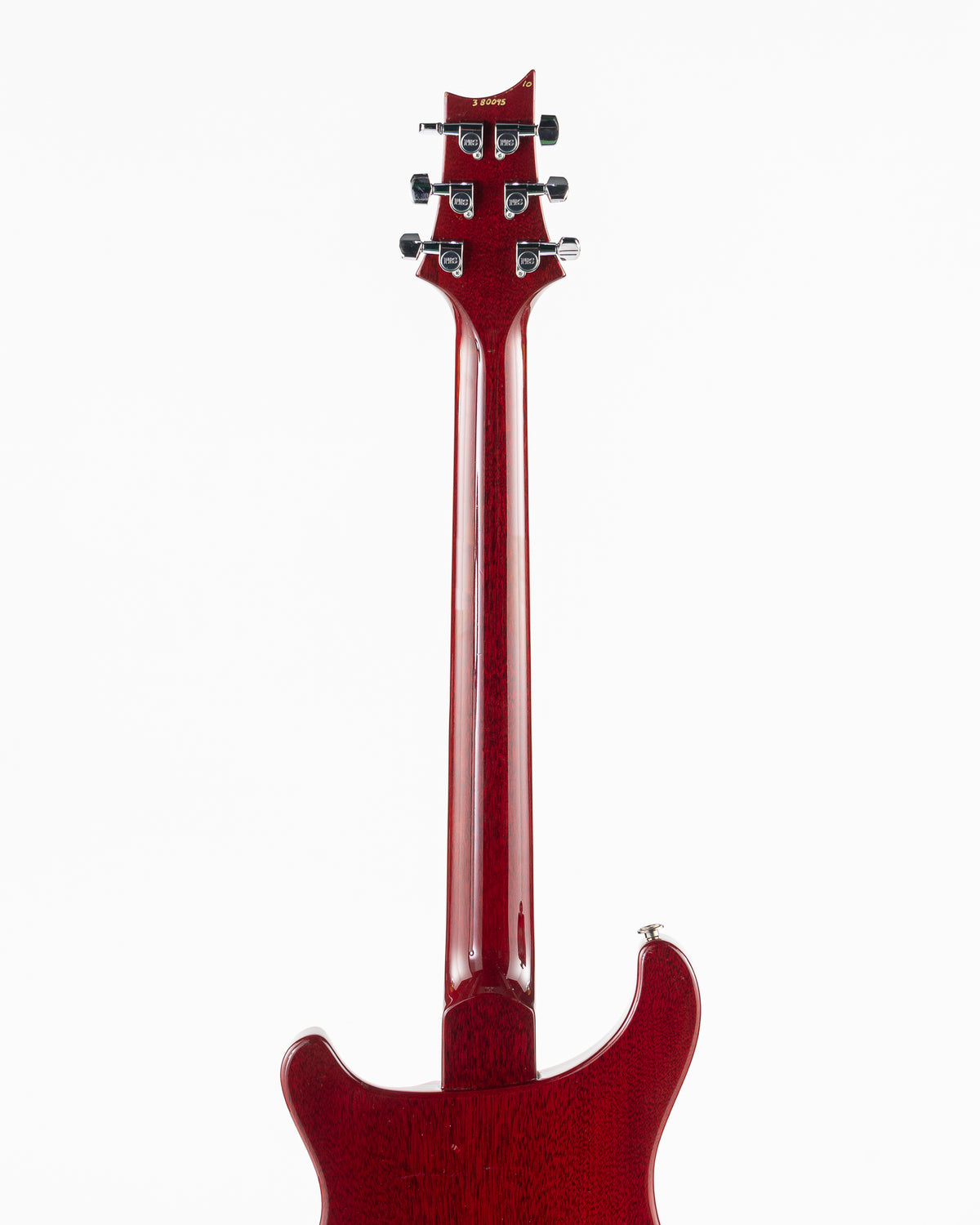 USED 2003 PRS Custom 22 Tremolo Ten Top Electric Guitar - Scarlet Red with Hardshell Case