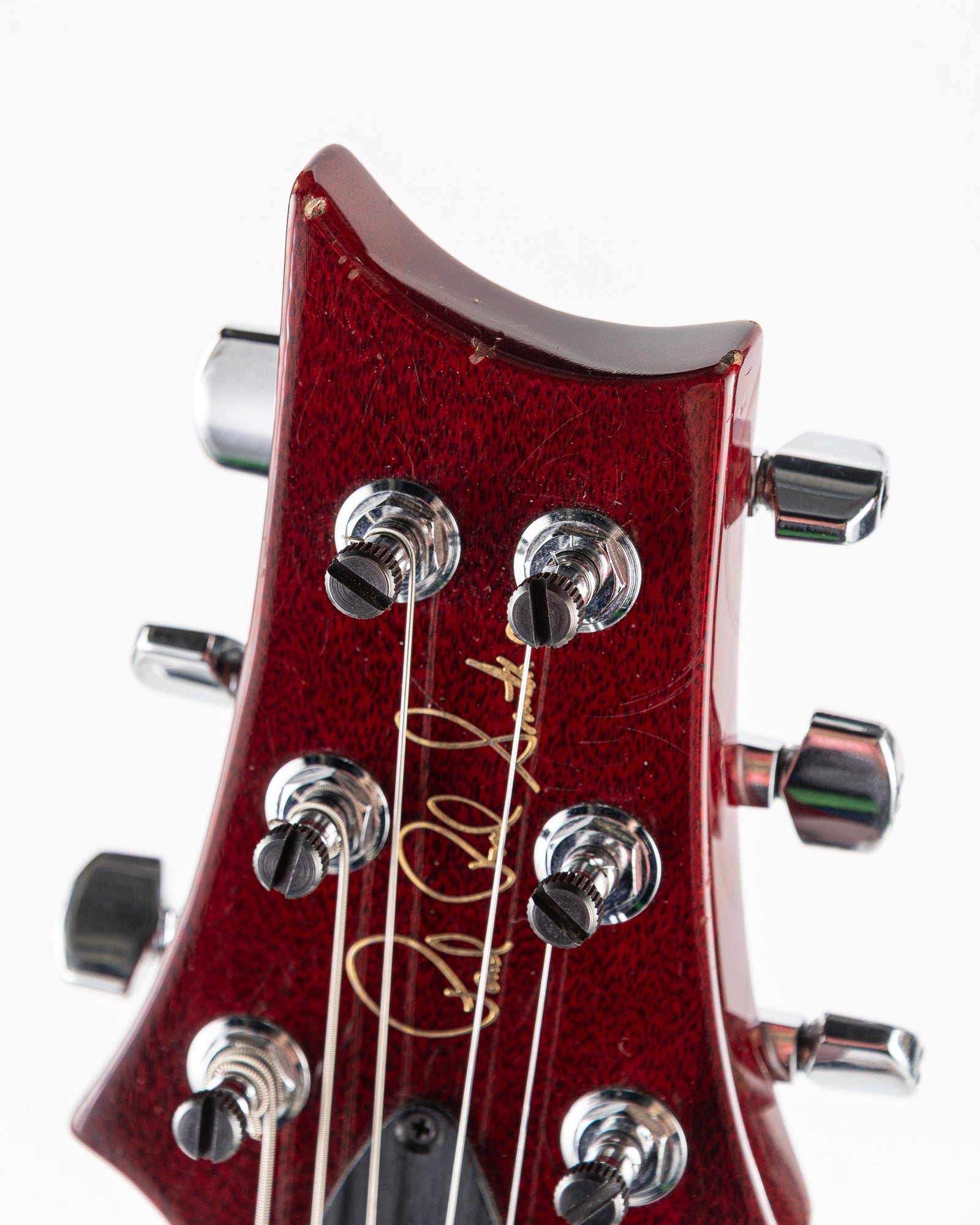 USED 2003 PRS Custom 22 Tremolo Ten Top Electric Guitar - Scarlet Red with Hardshell Case