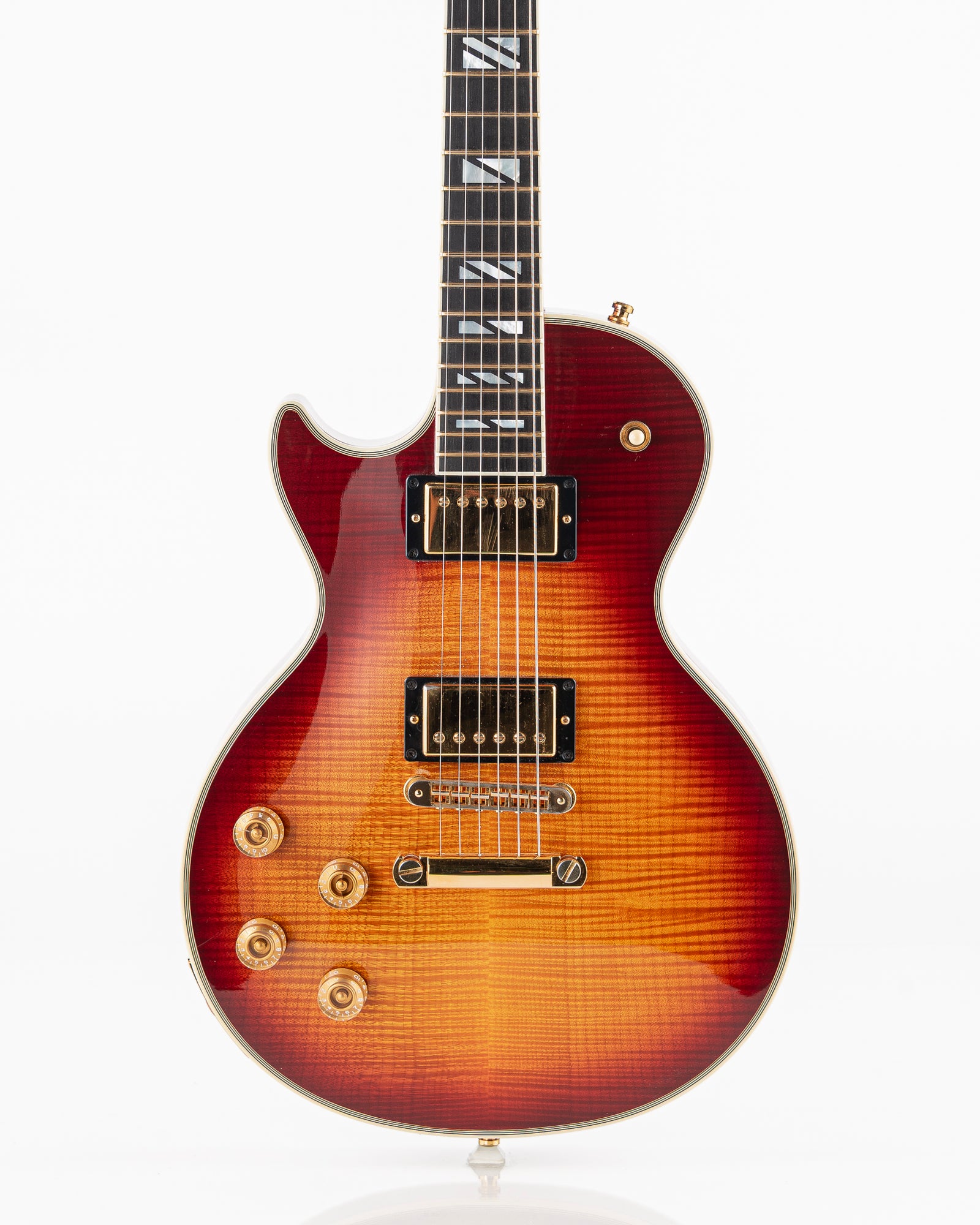 USED 2004 Gibson Les Paul Supreme Left Handed Electric Guitar - Heritage Cherry Burst