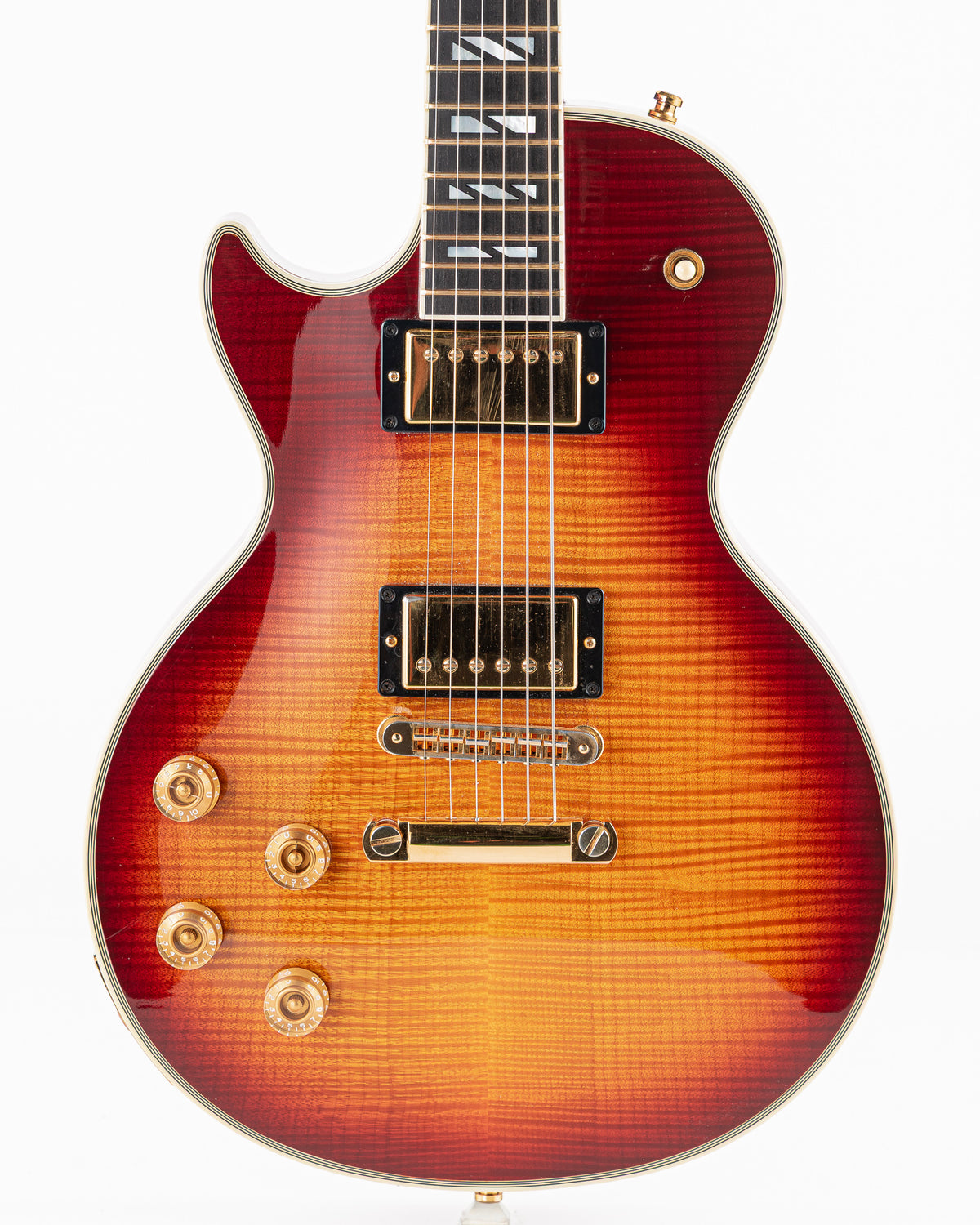 USED 2004 Gibson Les Paul Supreme Left Handed Electric Guitar - Heritage Cherry Burst