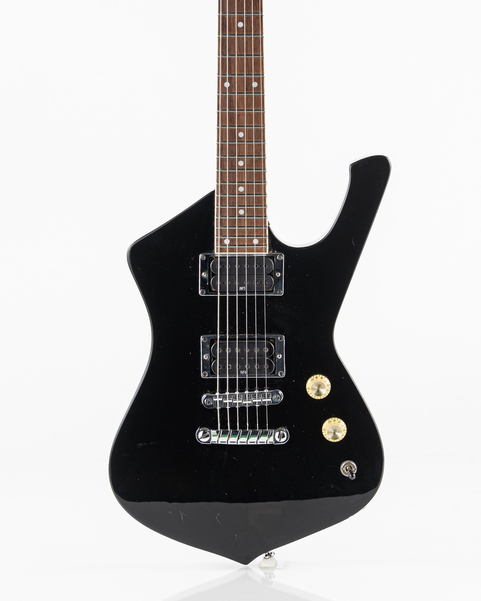 USED 2005 Ibanez ICX-220 Mini Iceman Electric Guitar - Black