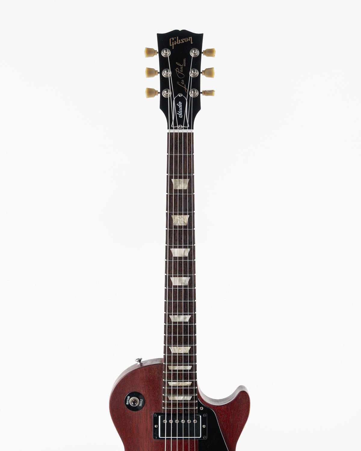 USED 2007 Gibson Les Paul Studio Vintage Mahogany Electric Guitar - Worn Cherry