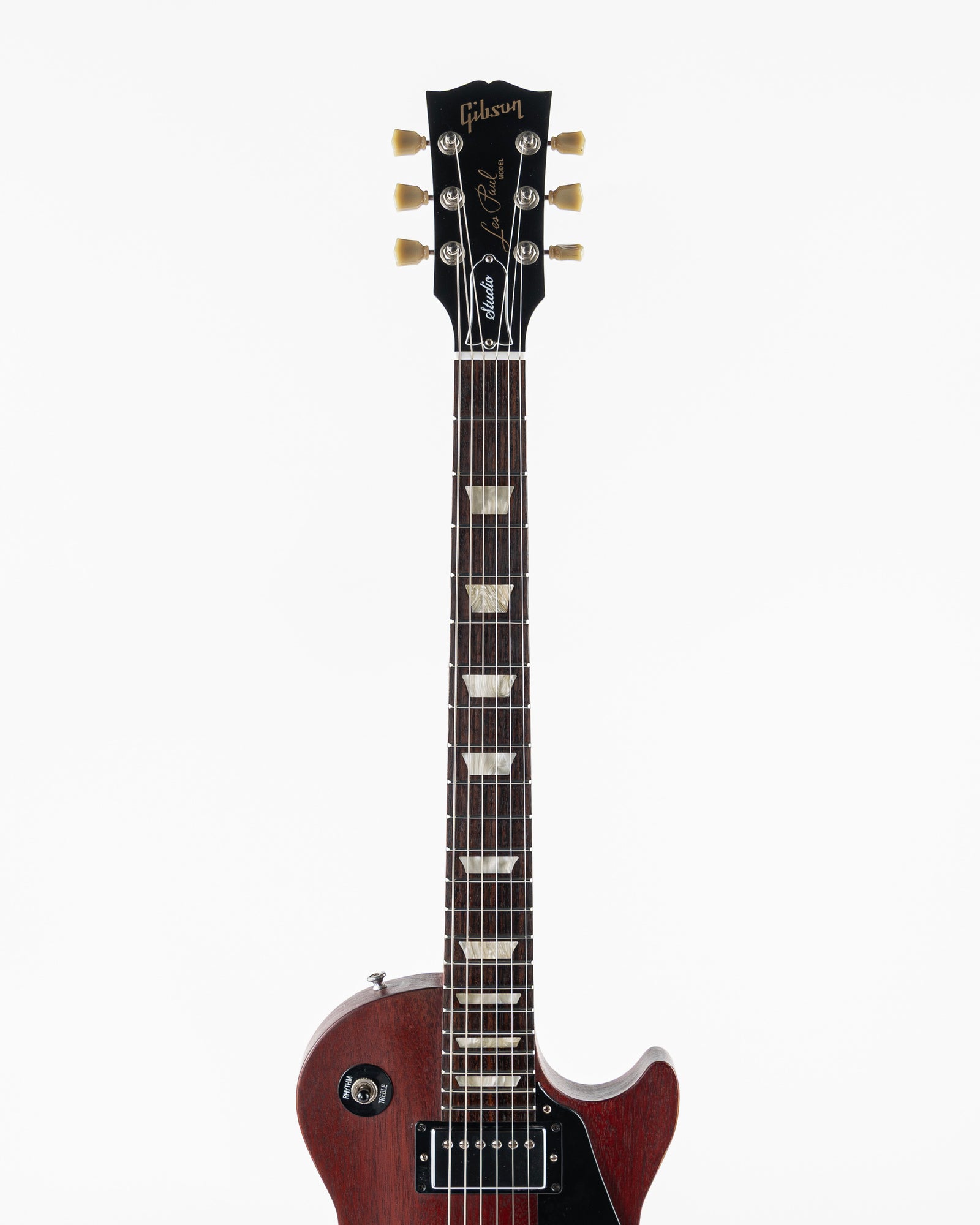 USED 2007 Gibson Les Paul Studio Vintage Mahogany Electric Guitar - Worn Cherry