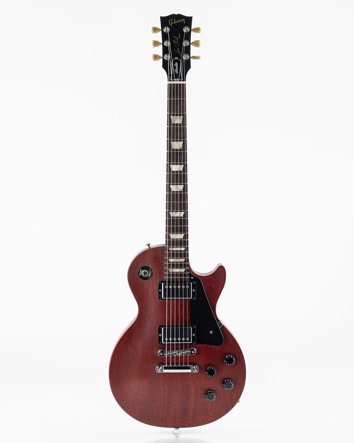 USED 2007 Gibson Les Paul Studio Vintage Mahogany Electric Guitar - Worn Cherry