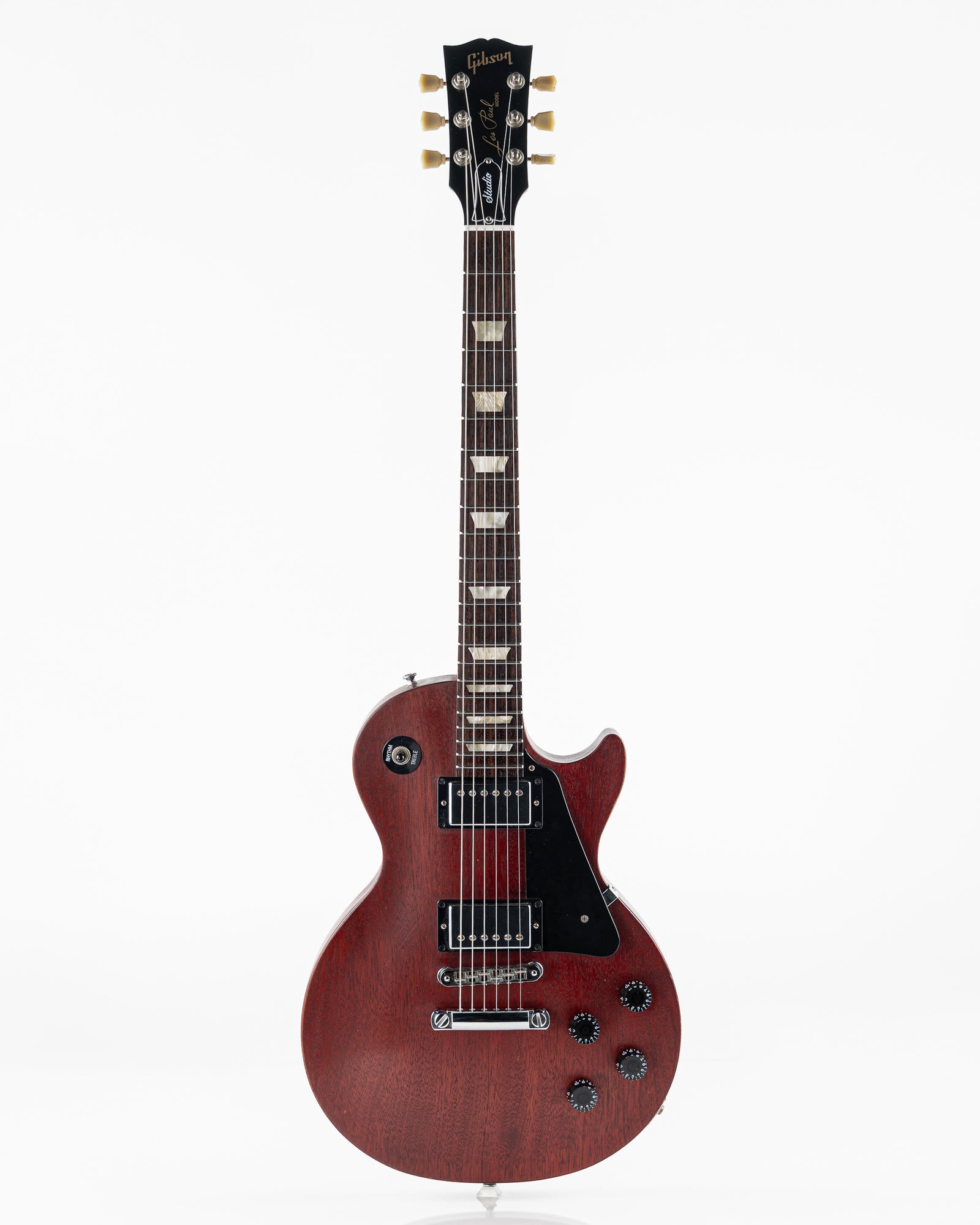 USED 2007 Gibson Les Paul Studio Vintage Mahogany Electric Guitar - Worn Cherry
