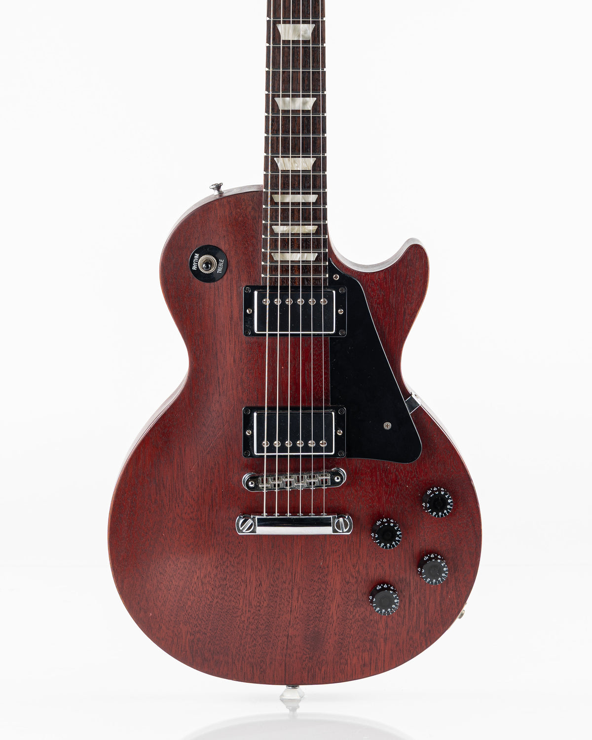 USED 2007 Gibson Les Paul Studio Vintage Mahogany Electric Guitar - Worn Cherry