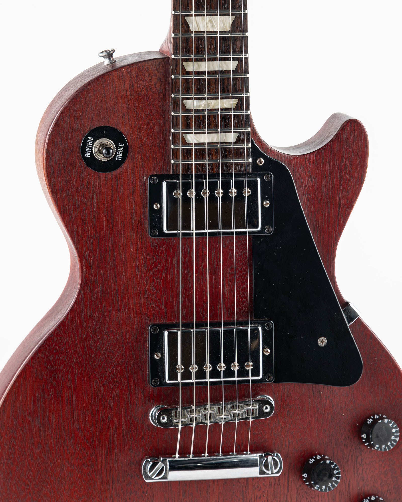 USED 2007 Gibson Les Paul Studio Vintage Mahogany Electric Guitar - Worn Cherry