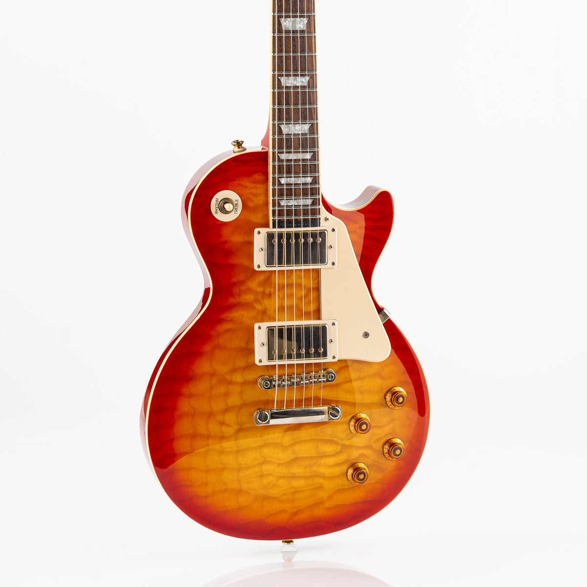 USED 2008 Epiphone Les Paul Ultra II Electric Guitar - Faded Cherry Sunburst