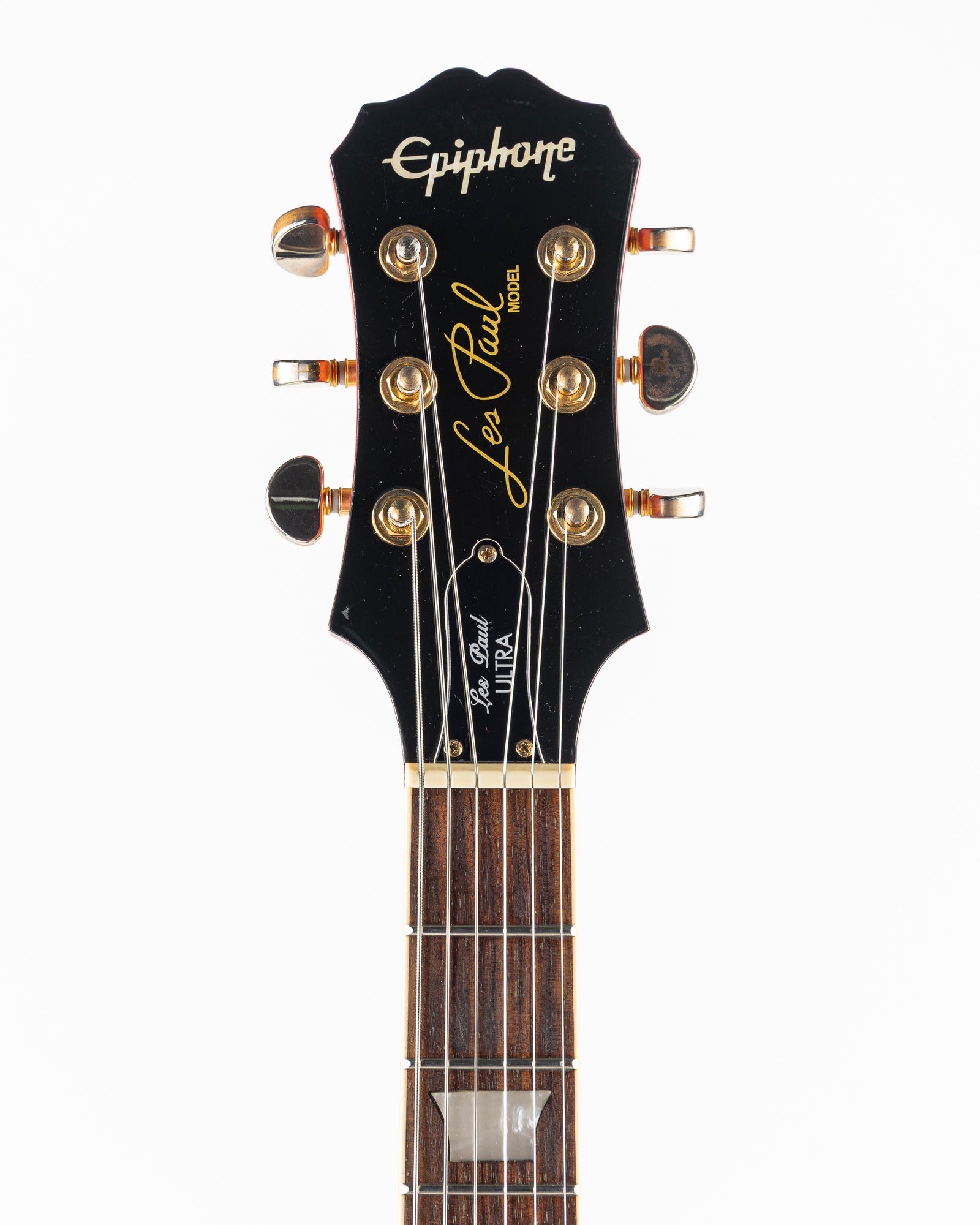 USED 2008 Epiphone Les Paul Ultra II Electric Guitar - Faded Cherry Sunburst