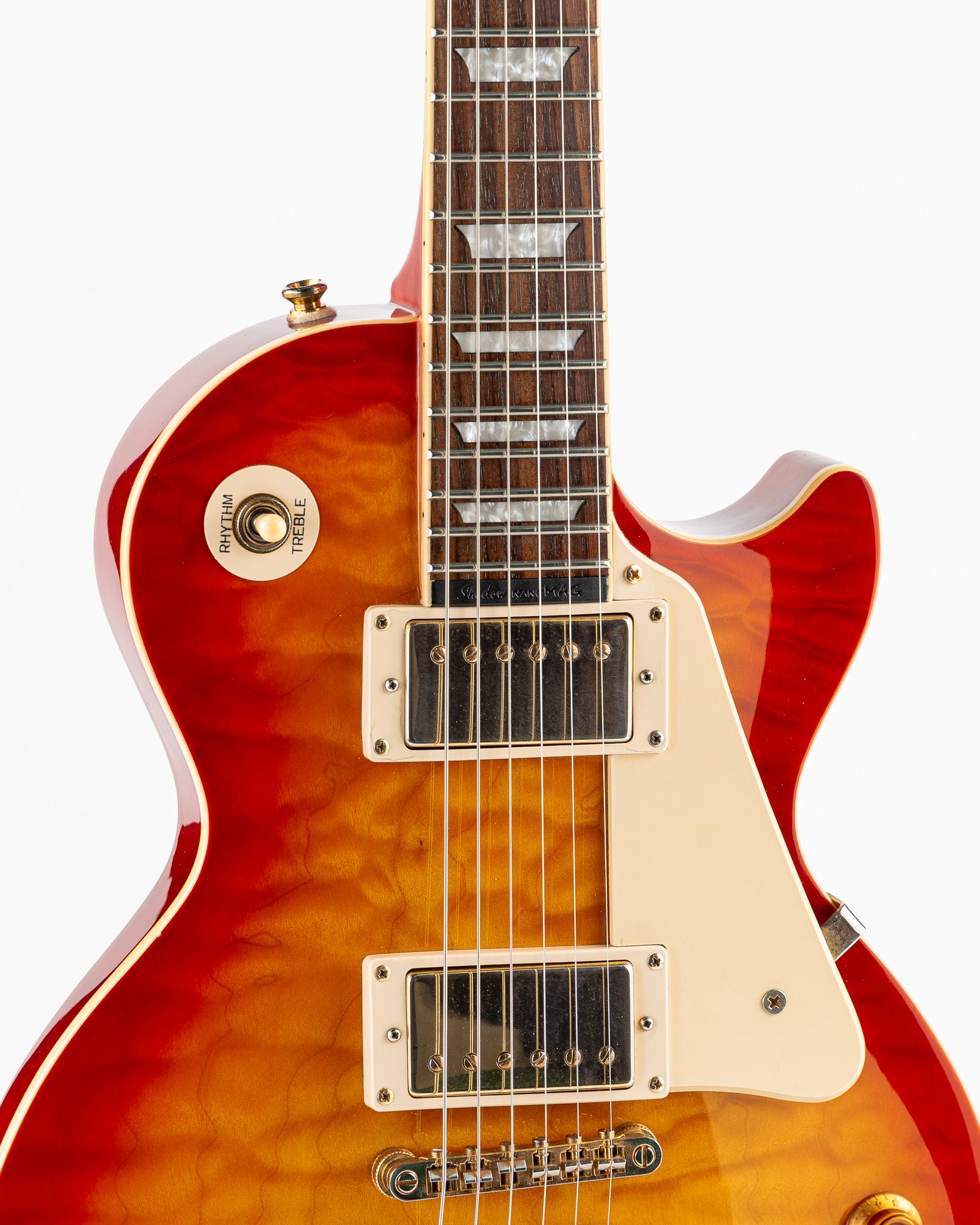 USED 2008 Epiphone Les Paul Ultra II Electric Guitar - Faded Cherry Sunburst