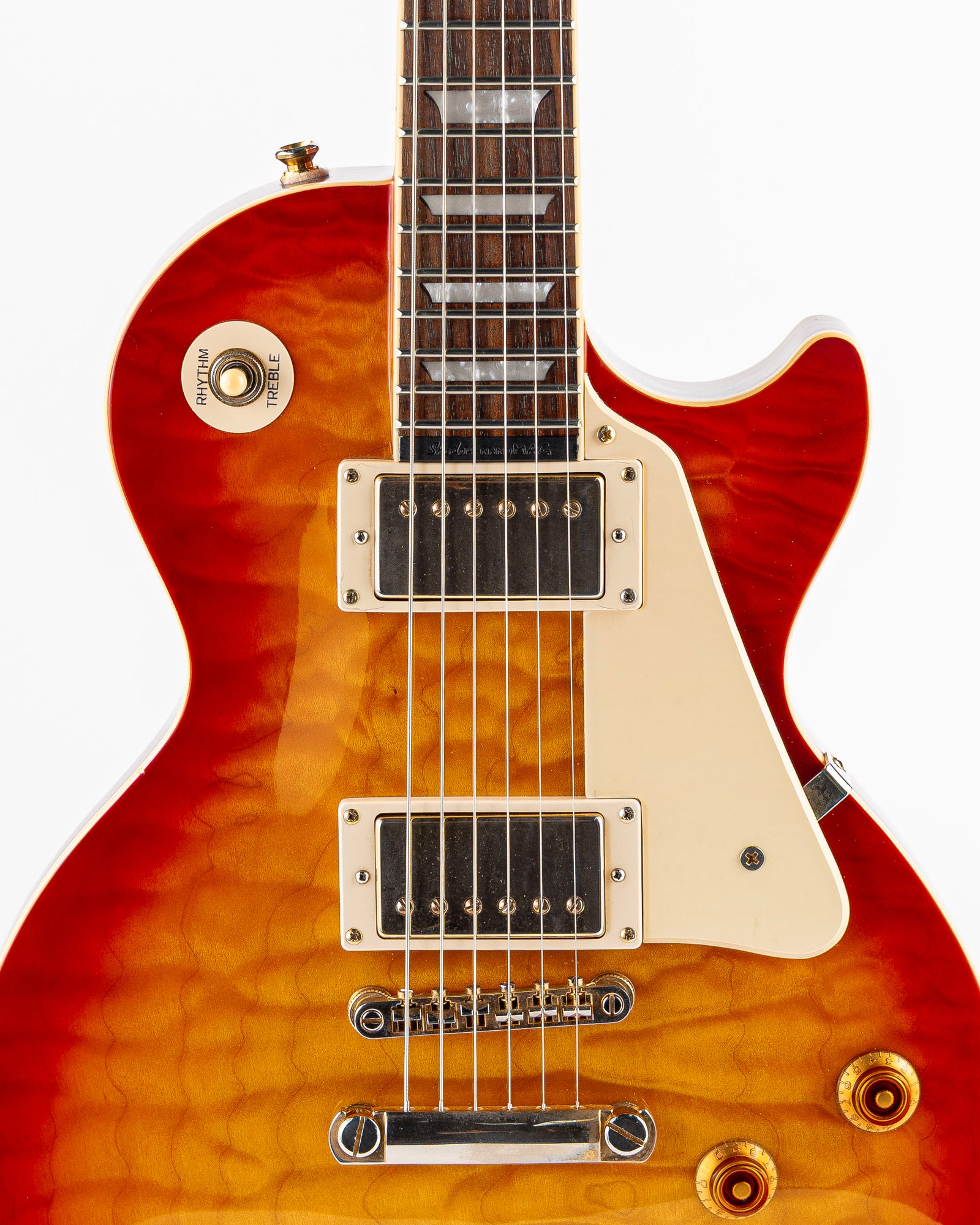 USED 2008 Epiphone Les Paul Ultra II Electric Guitar - Faded Cherry Sunburst