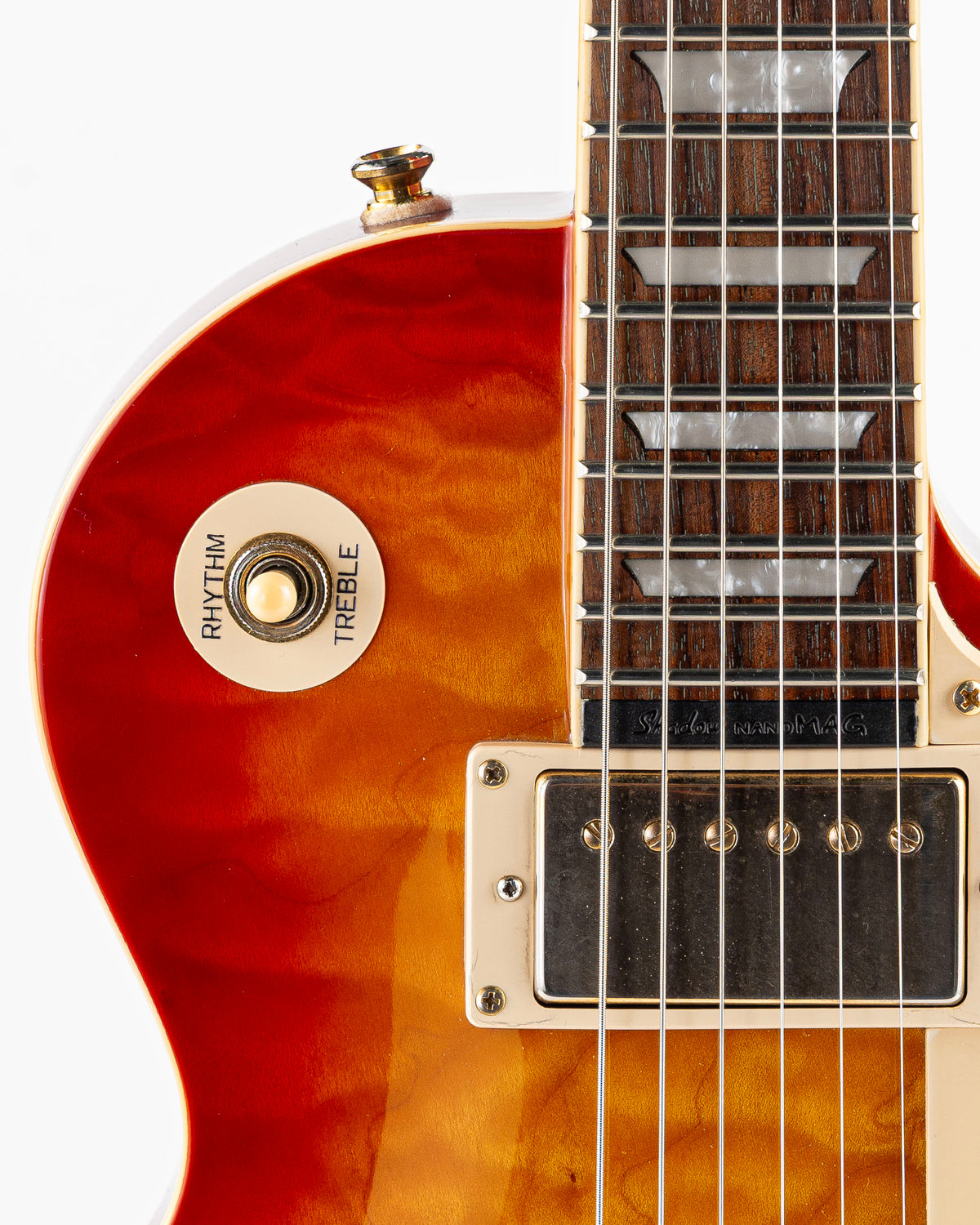 USED 2008 Epiphone Les Paul Ultra II Electric Guitar - Faded Cherry Sunburst