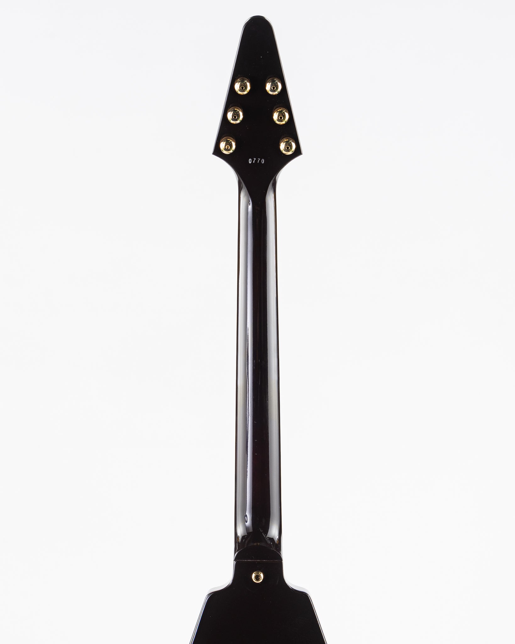 USED 2008 Gibson 50th Anniversary Flying V Electric Guitar - Brimstone Burst with Original Hardshell Case