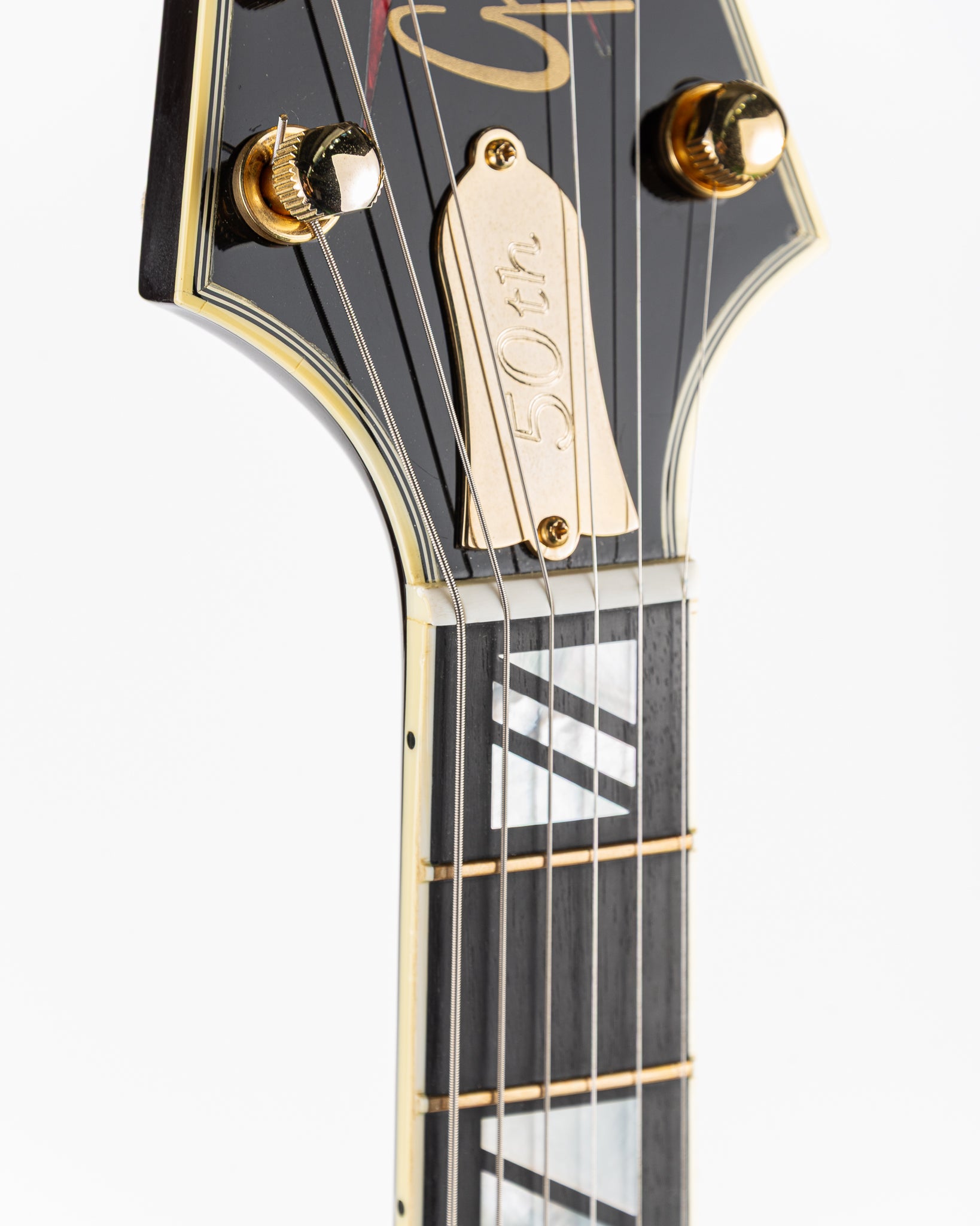 USED 2008 Gibson 50th Anniversary Flying V Electric Guitar - Brimstone Burst with Original Hardshell Case