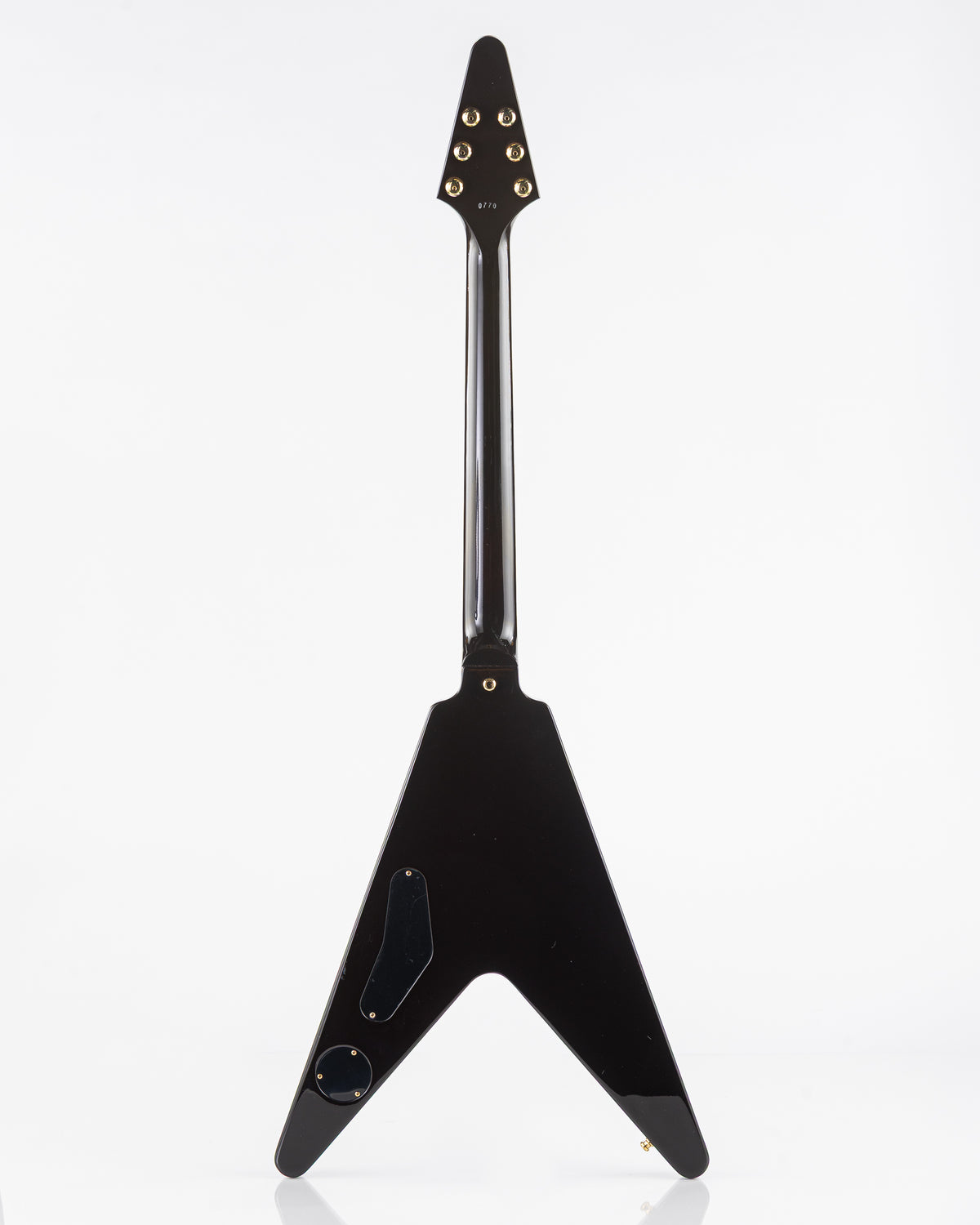USED 2008 Gibson 50th Anniversary Flying V Electric Guitar - Brimstone Burst with Original Hardshell Case