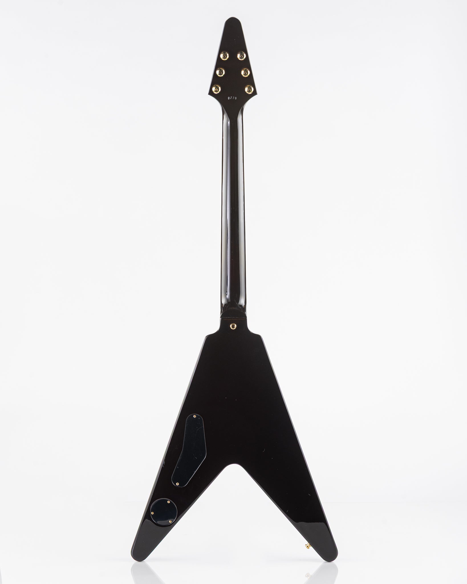USED 2008 Gibson 50th Anniversary Flying V Electric Guitar - Brimstone Burst with Original Hardshell Case