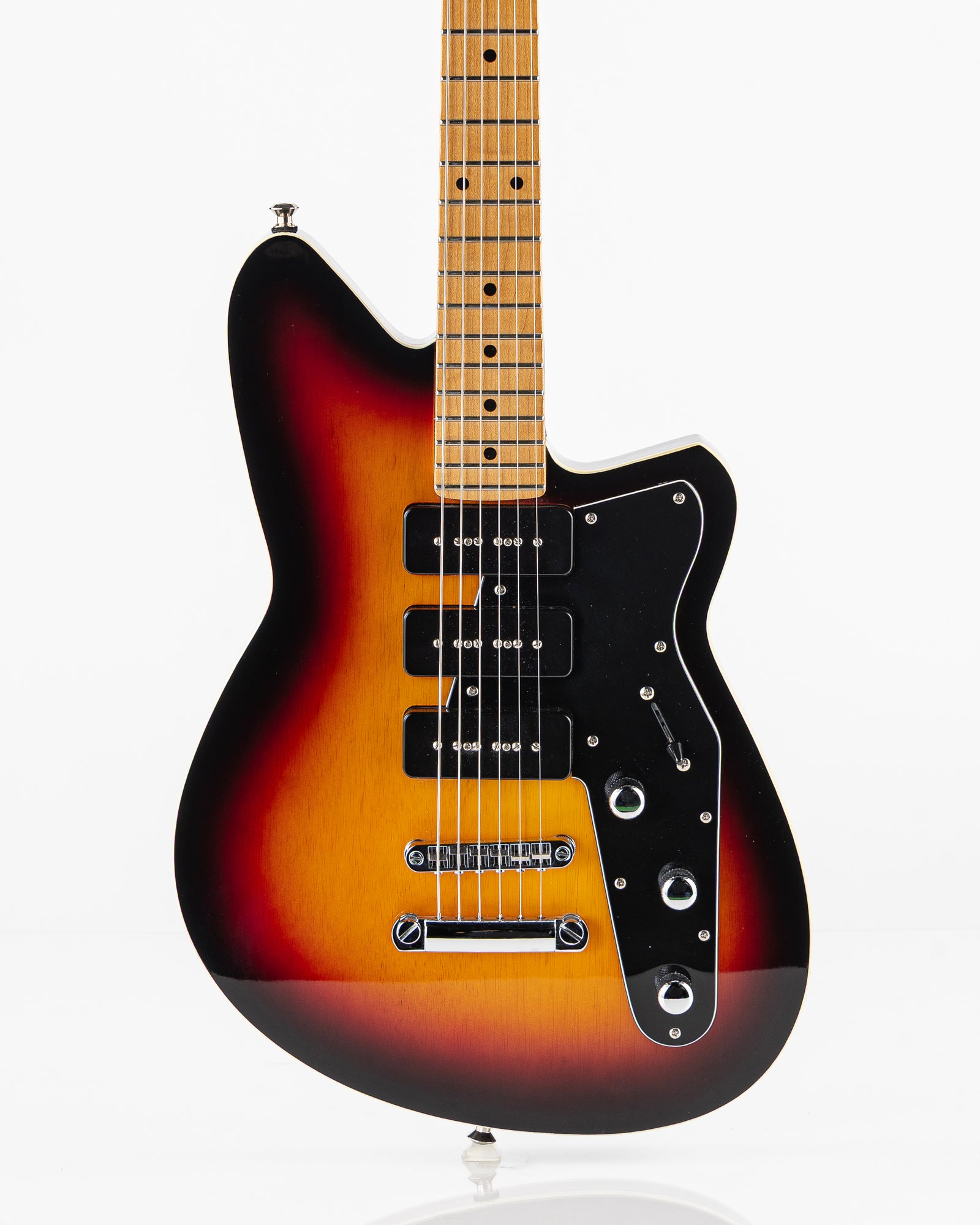 USED 2008 Reverend Jetstream 390 Hardtail Electric Guitar - 3 Tone Sunburst