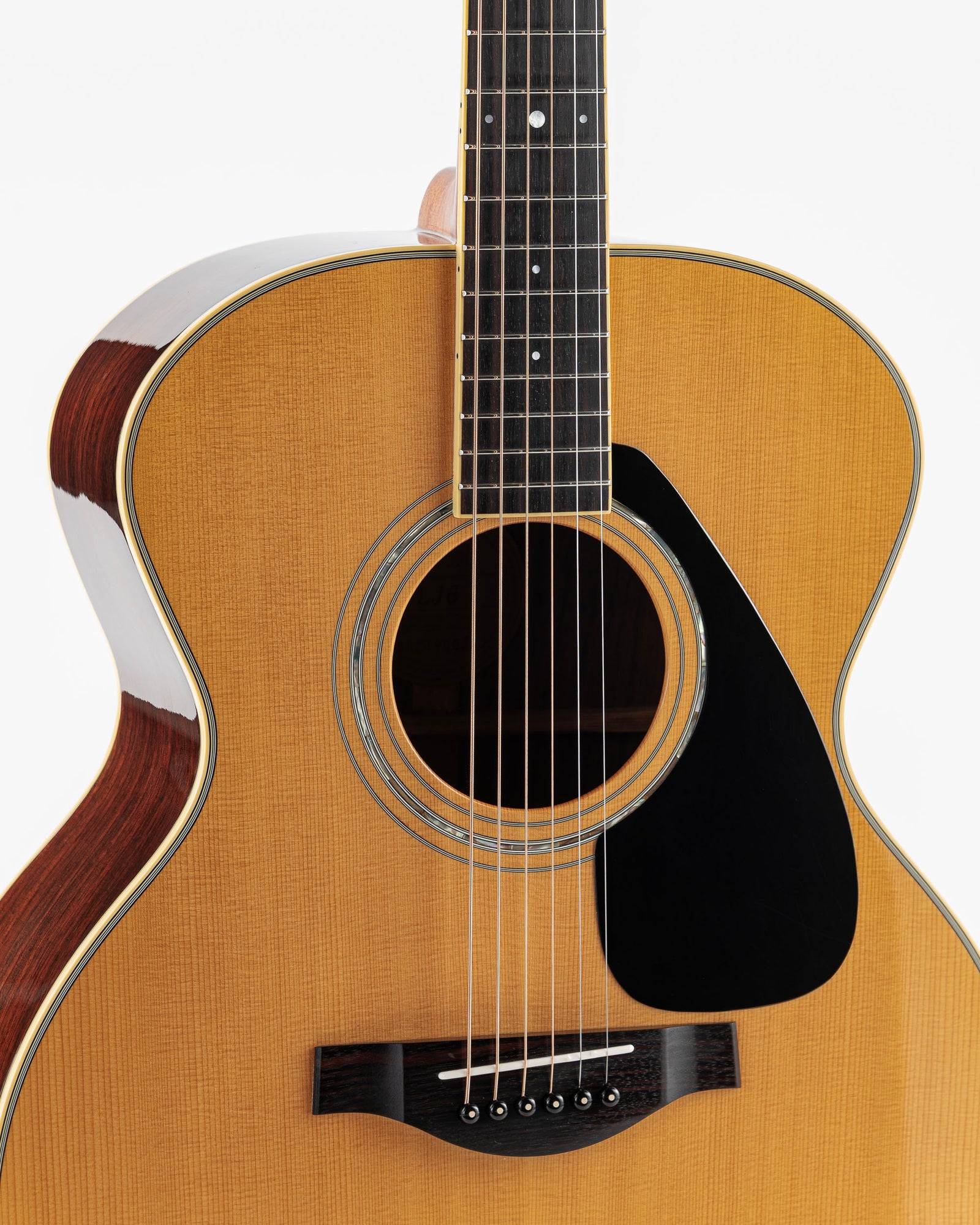 USED 2008 Yamaha LJ6 Jumbo Acoustic Guitar - Natural