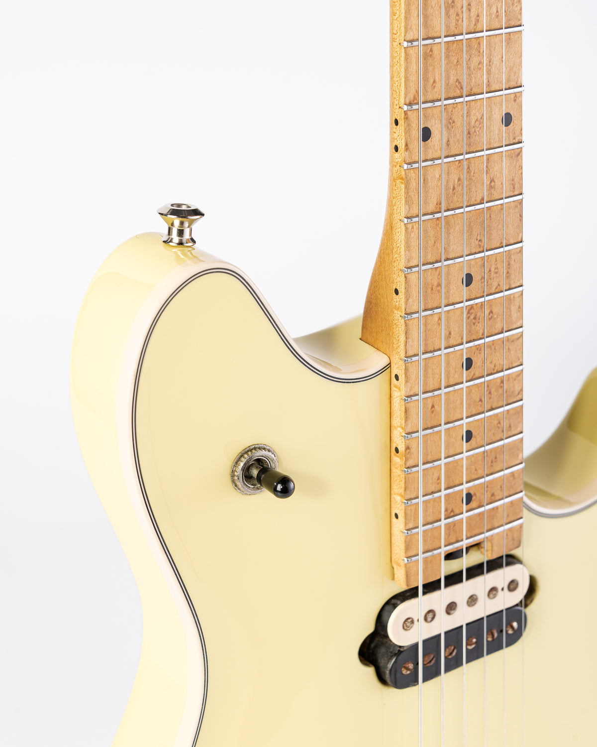 USED 2009 EVH WOLFGANG USA Electric Guitar- Vintage White w/ HSC