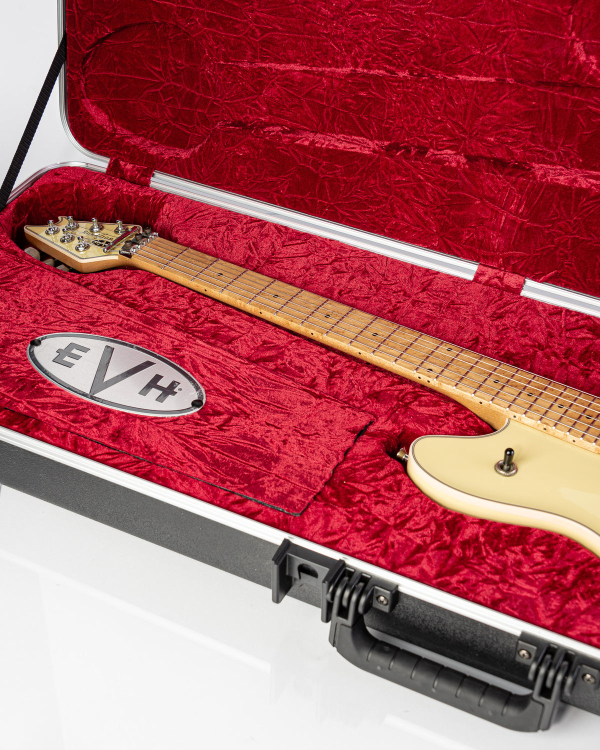 USED 2009 EVH WOLFGANG USA Electric Guitar- Vintage White w/ HSC