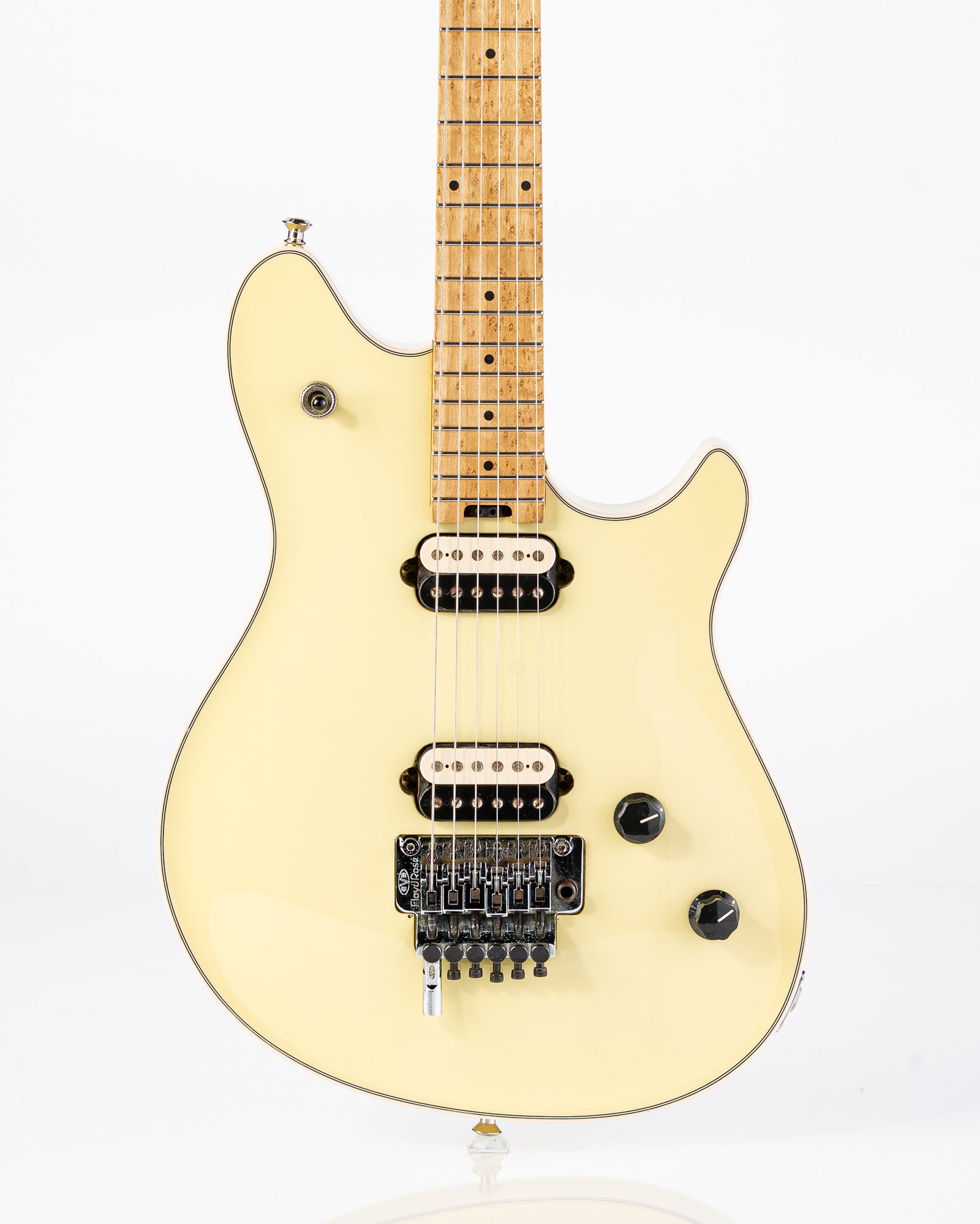 USED 2009 EVH WOLFGANG USA Electric Guitar- Vintage White w/ HSC