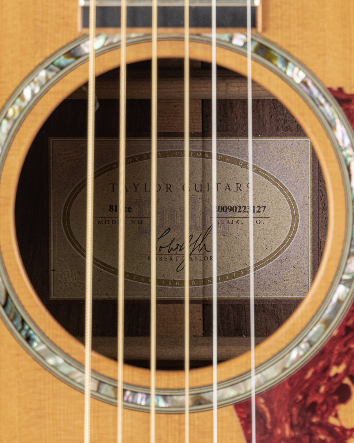 USED 2009 Taylor 814ce Grand Auditorium Acoustic Electric Guitar - Natural with Hardshell Case