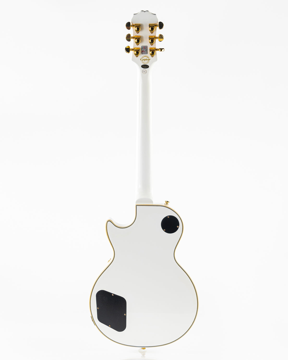 USED 2016 Epiphone Les Paul Custom Pro Electric Guitar - Alpine White