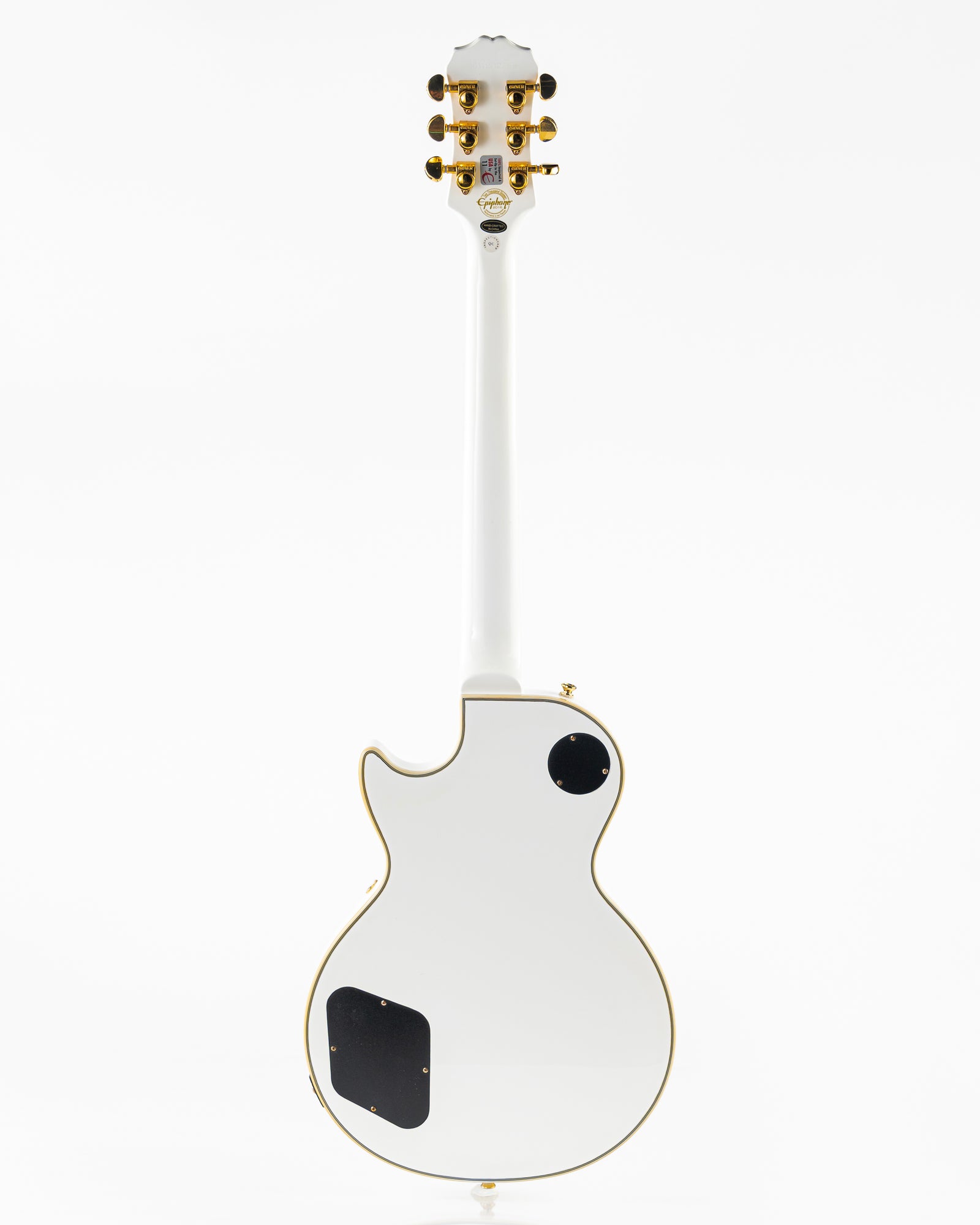 USED 2016 Epiphone Les Paul Custom Pro Electric Guitar - Alpine White