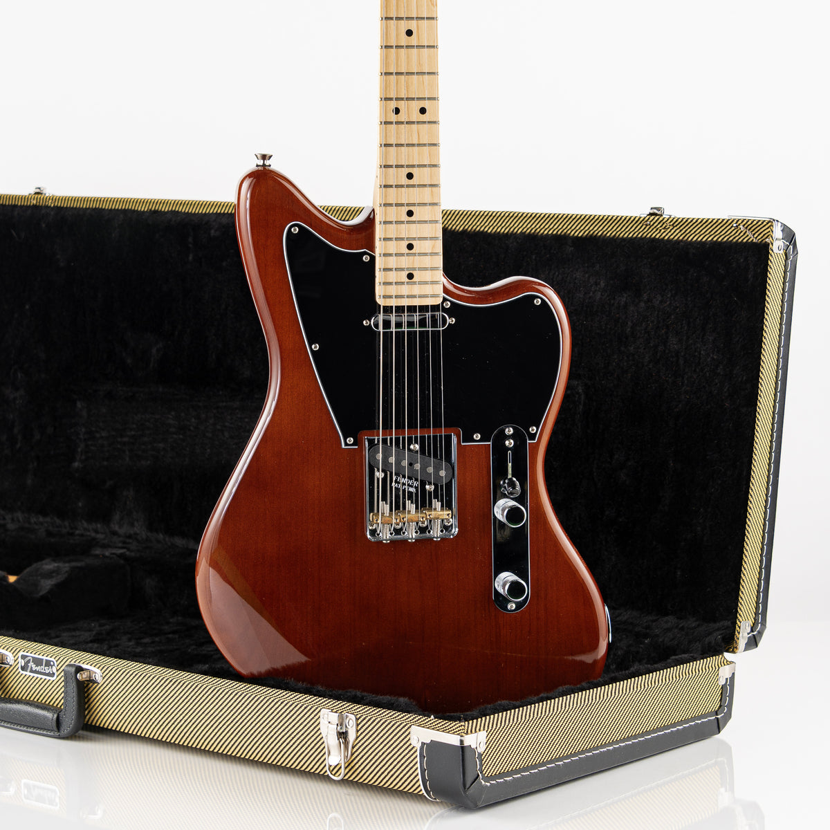 USED 2017 Fender American Professional CME Exclusive Offset Telecaster Electric Guitar - Walnut