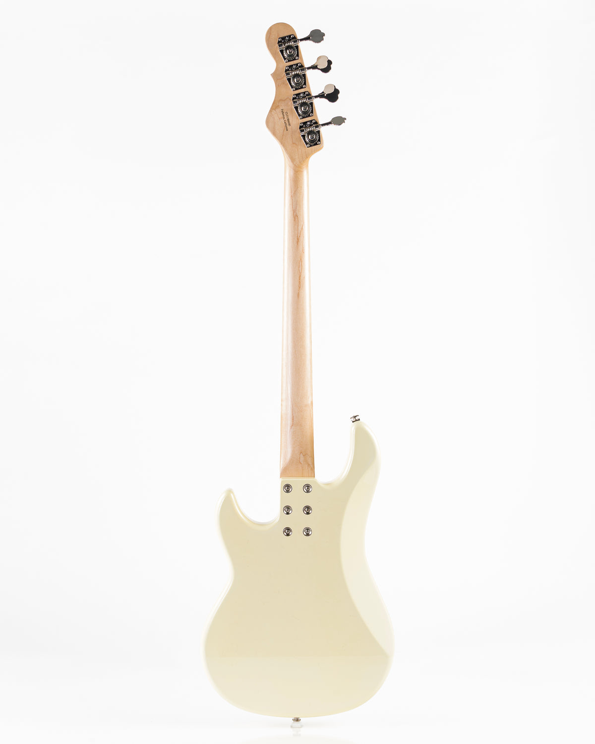 USED 2019 G&L LB-100 Fullerton Deluxe Custom Made Electric Bass - Vintage White