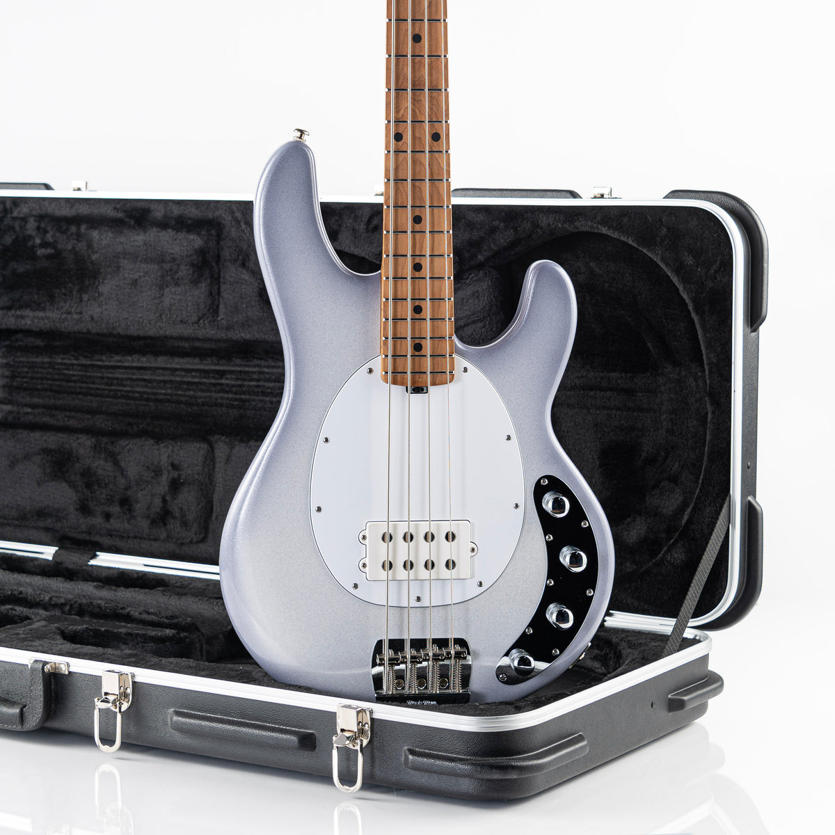 USED 2021 Ernie Ball Music Man StingRay Special 4H Electric Bass - Snowy Night