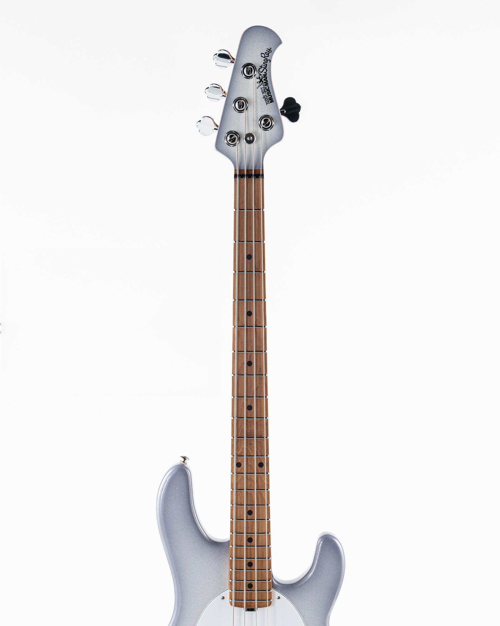 USED 2021 Ernie Ball Music Man StingRay Special 4H Electric Bass - Snowy Night