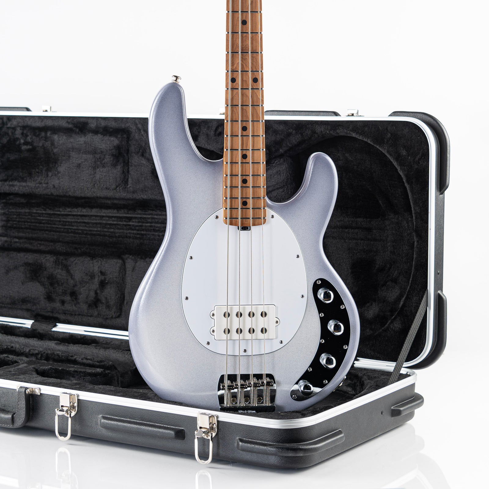 USED 2021 Ernie Ball Music Man StingRay Special 4H Electric Bass - Snowy Night