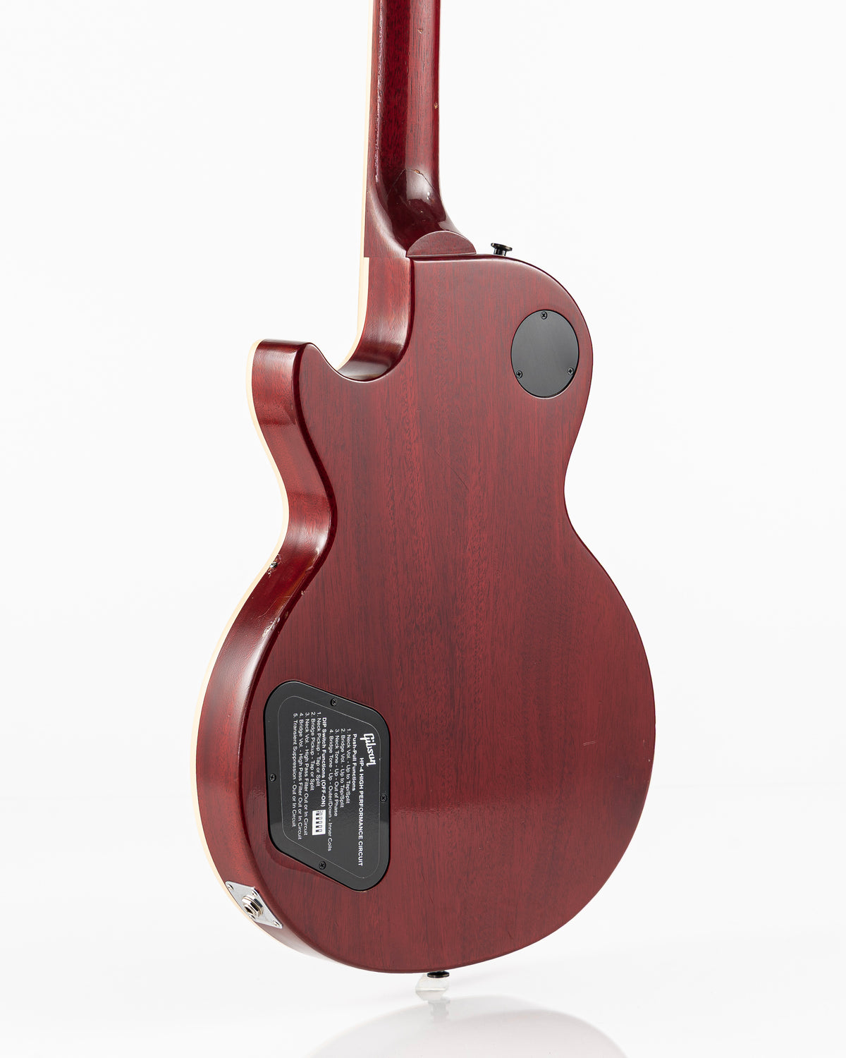 USED 2021 Gibson Les Paul Trad Pro V Electric Guitar - Satin Wine Red