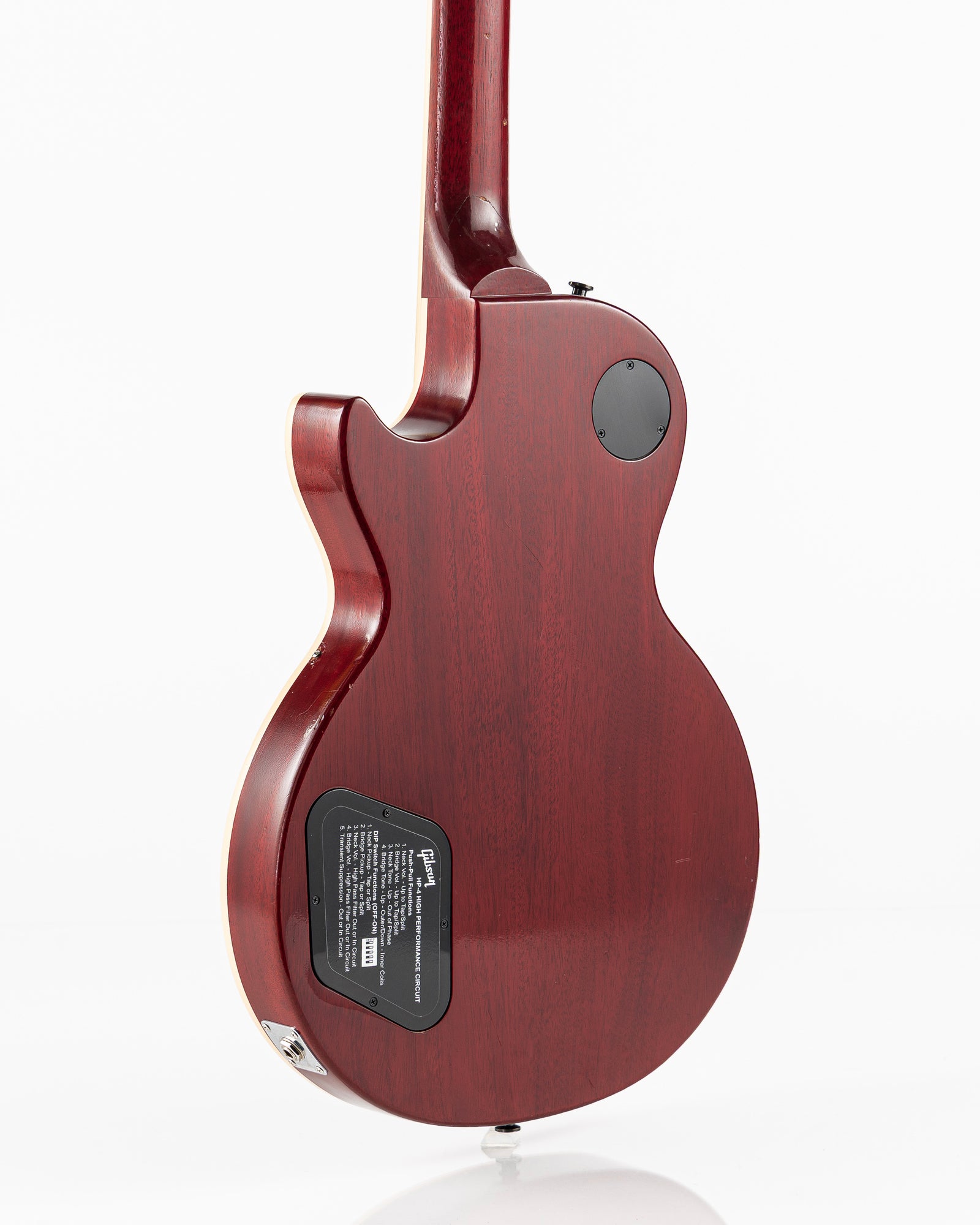 USED 2021 Gibson Les Paul Trad Pro V Electric Guitar - Satin Wine Red