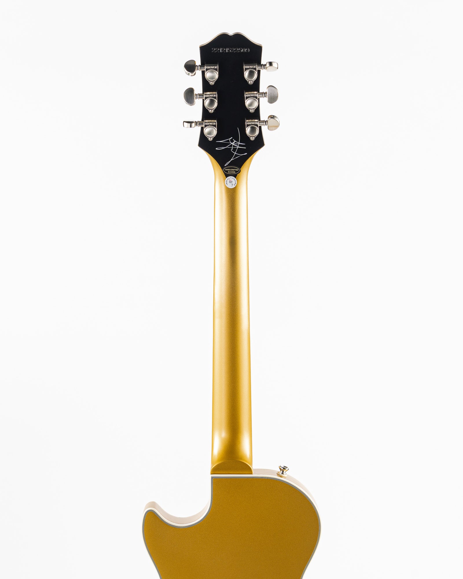 USED 2022 Epiphone Jared James Nichols Signature "Blues Power" Les Paul Custom Electric Guitar - Gold Glory