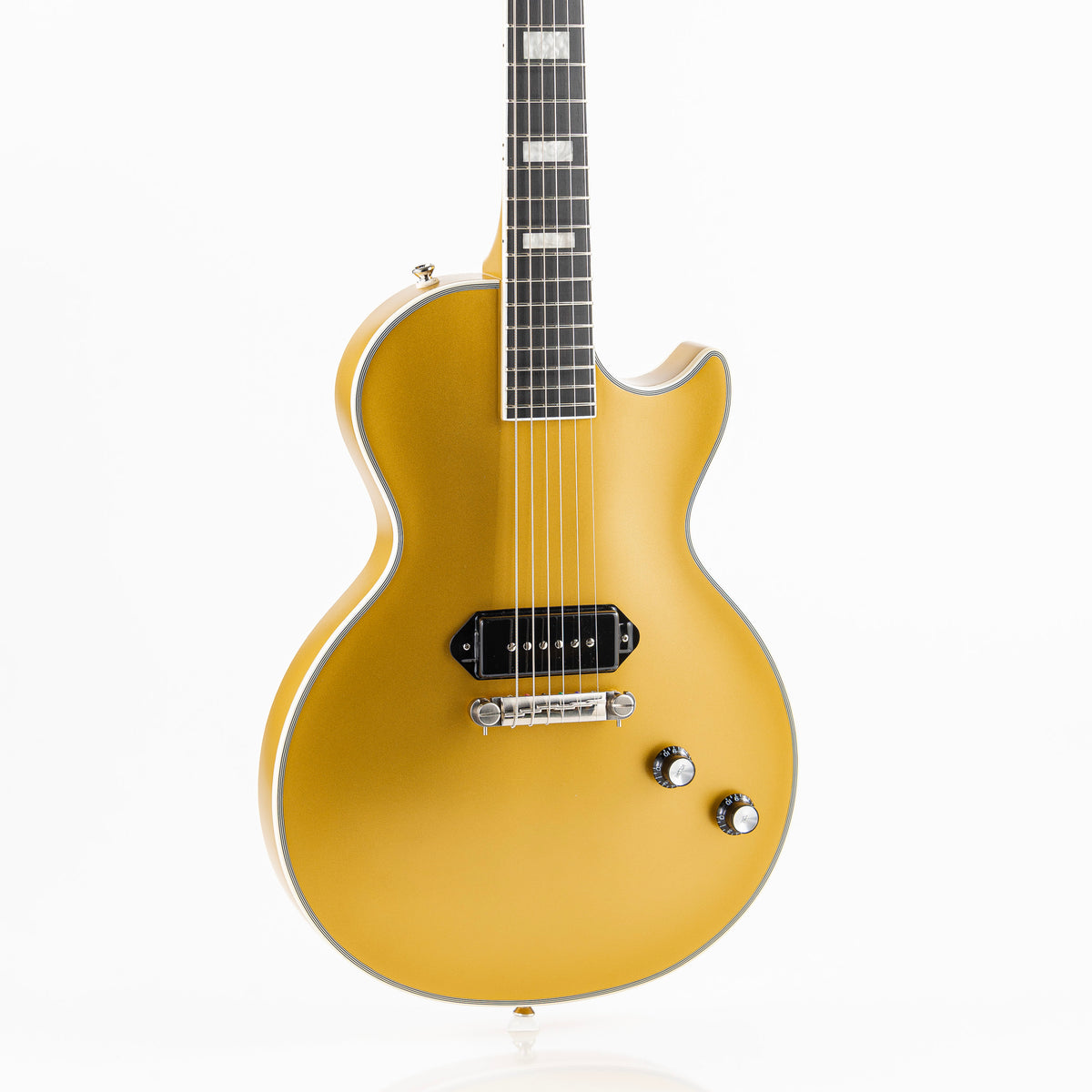 USED 2022 Epiphone Jared James Nichols Signature "Blues Power" Les Paul Custom Electric Guitar - Gold Glory