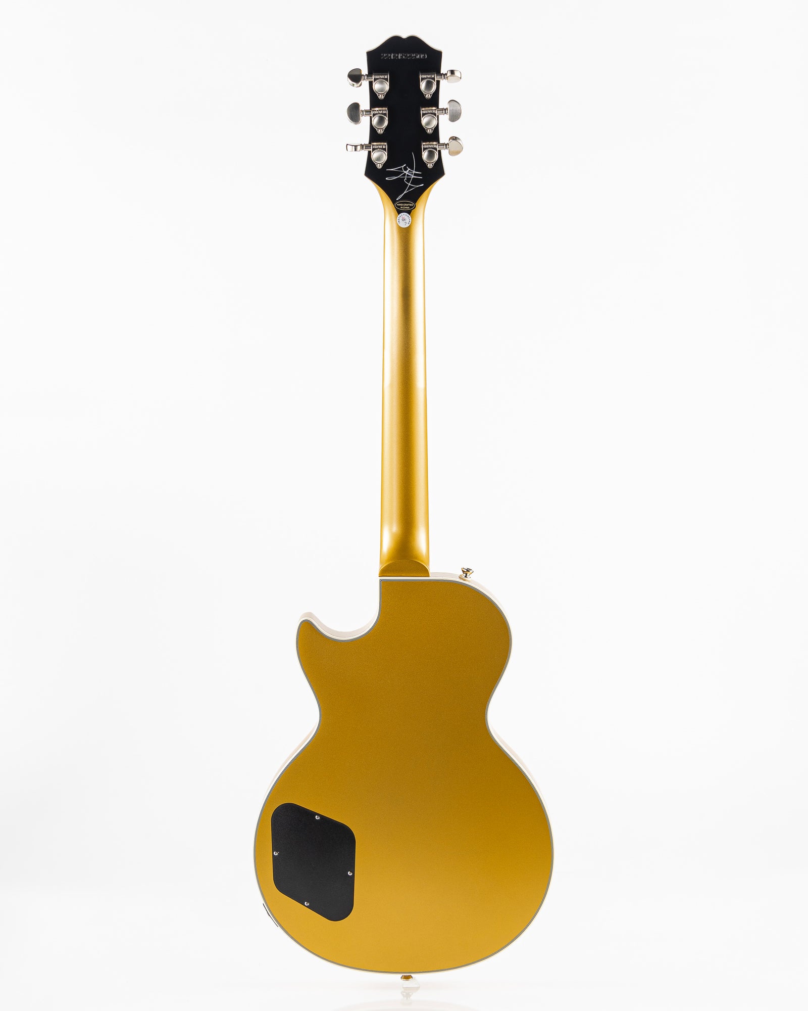 USED 2022 Epiphone Jared James Nichols Signature "Blues Power" Les Paul Custom Electric Guitar - Gold Glory
